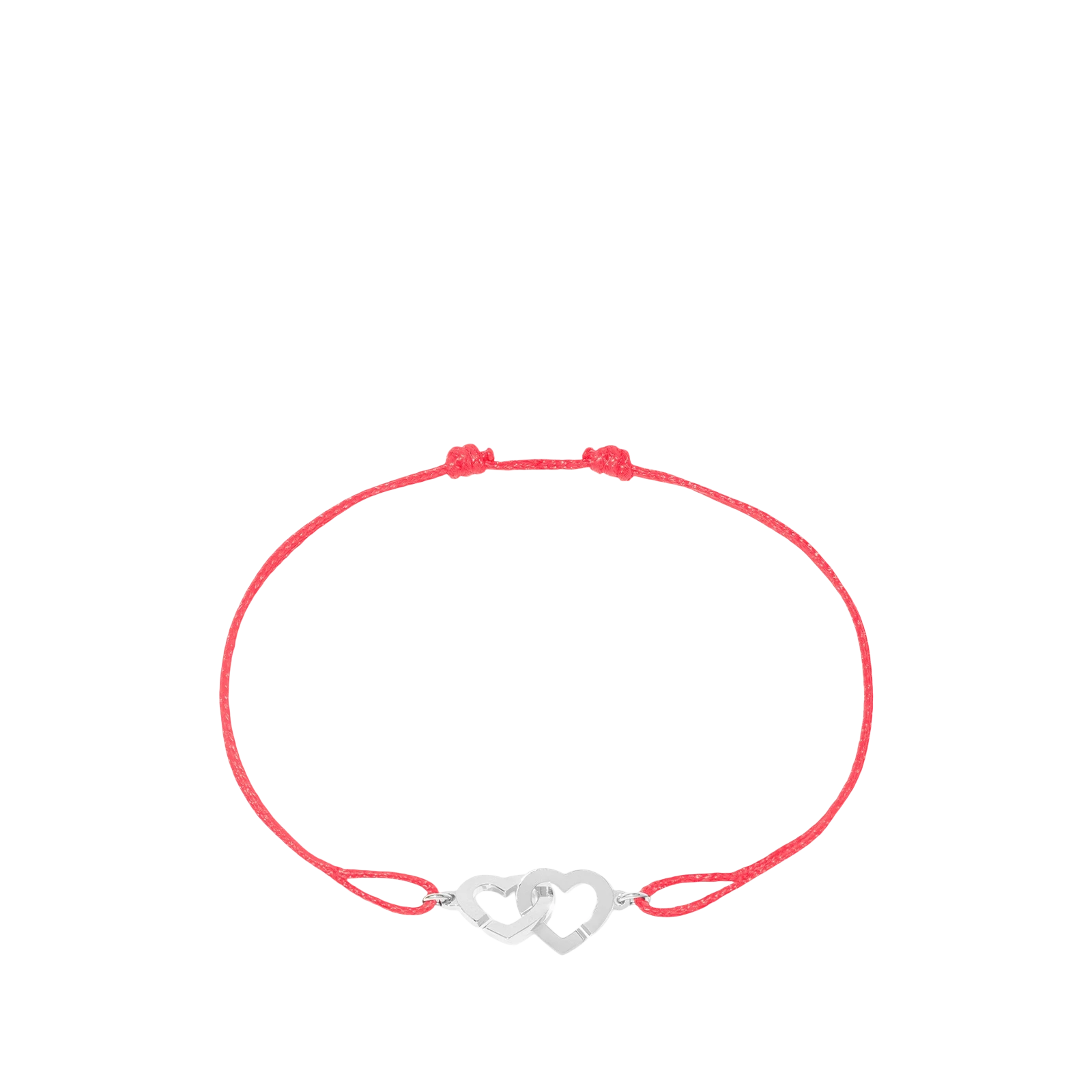 CORDON DOUBLE CŒUR « PINK »