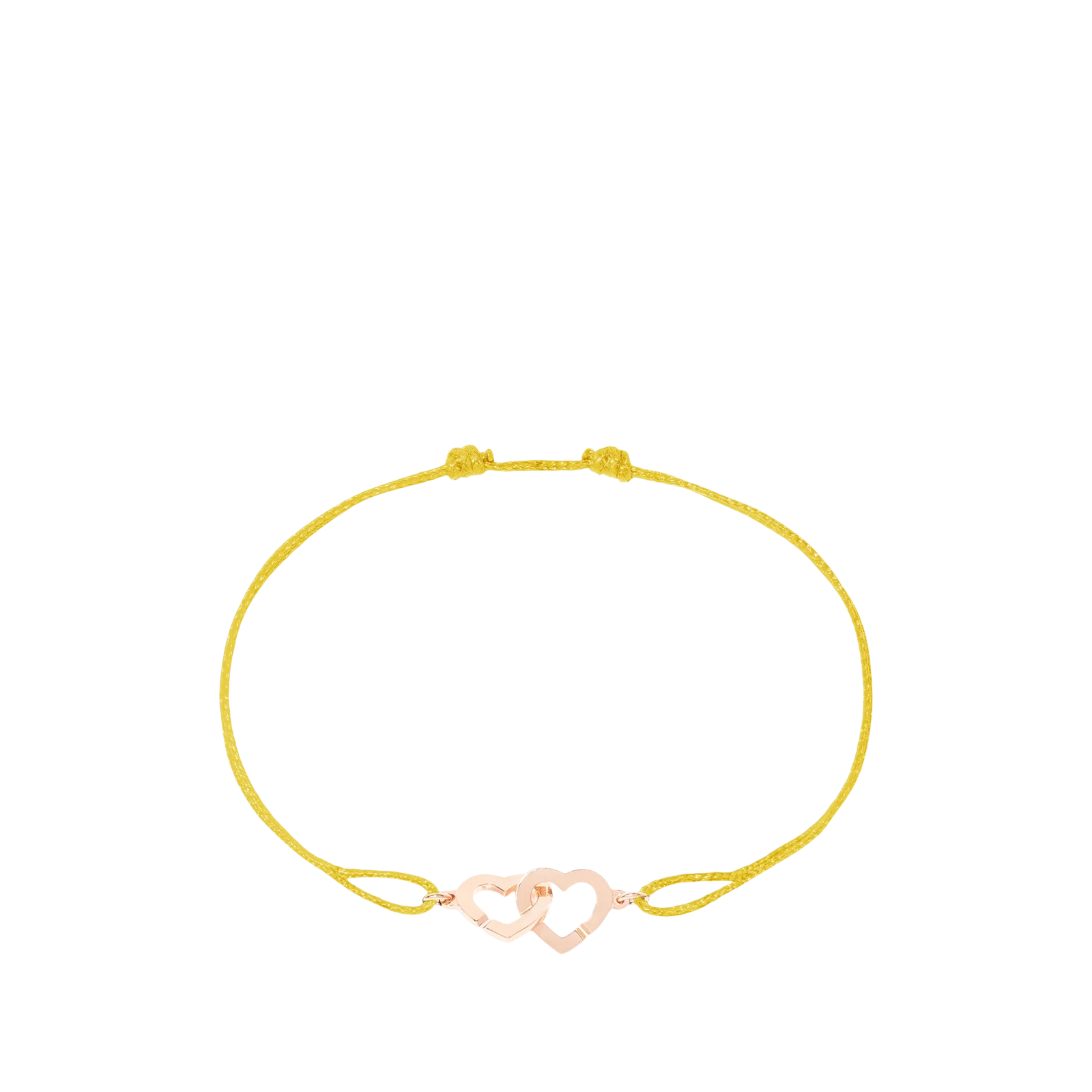 CORDON DOUBLE CŒUR « YELLOW »