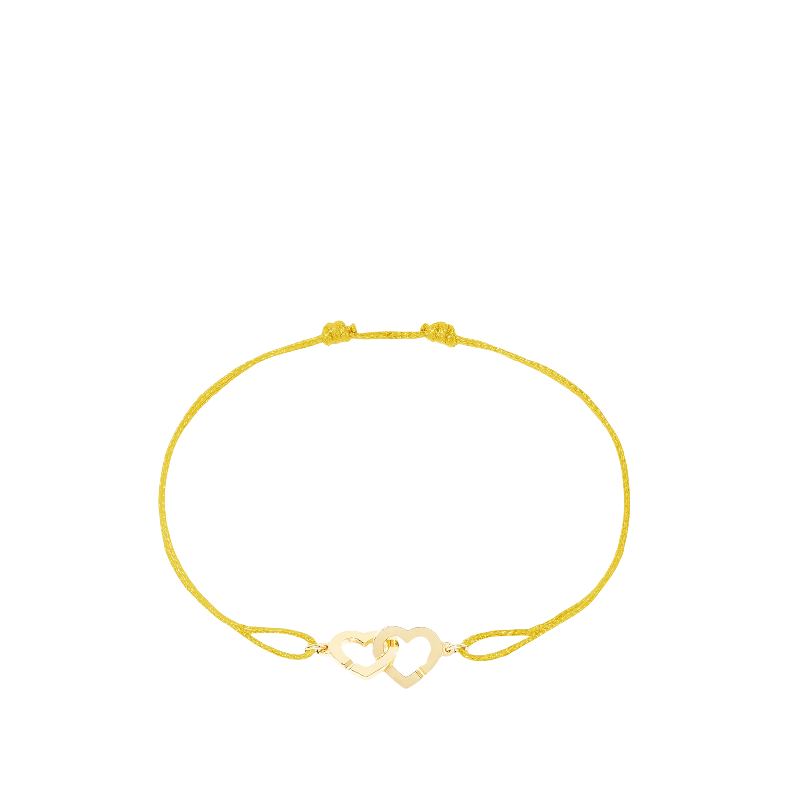 CORDON DOUBLE CŒUR « YELLOW »