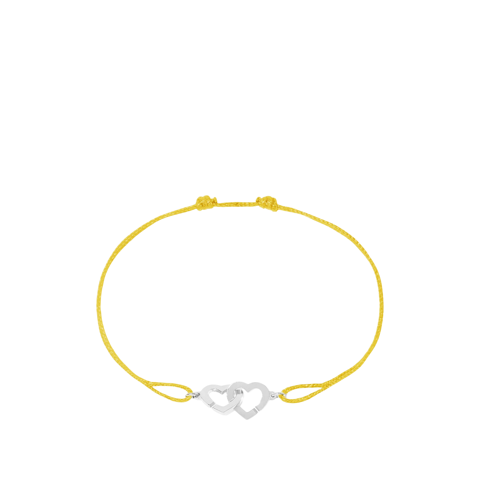 CORDON DOUBLE CŒUR « YELLOW »