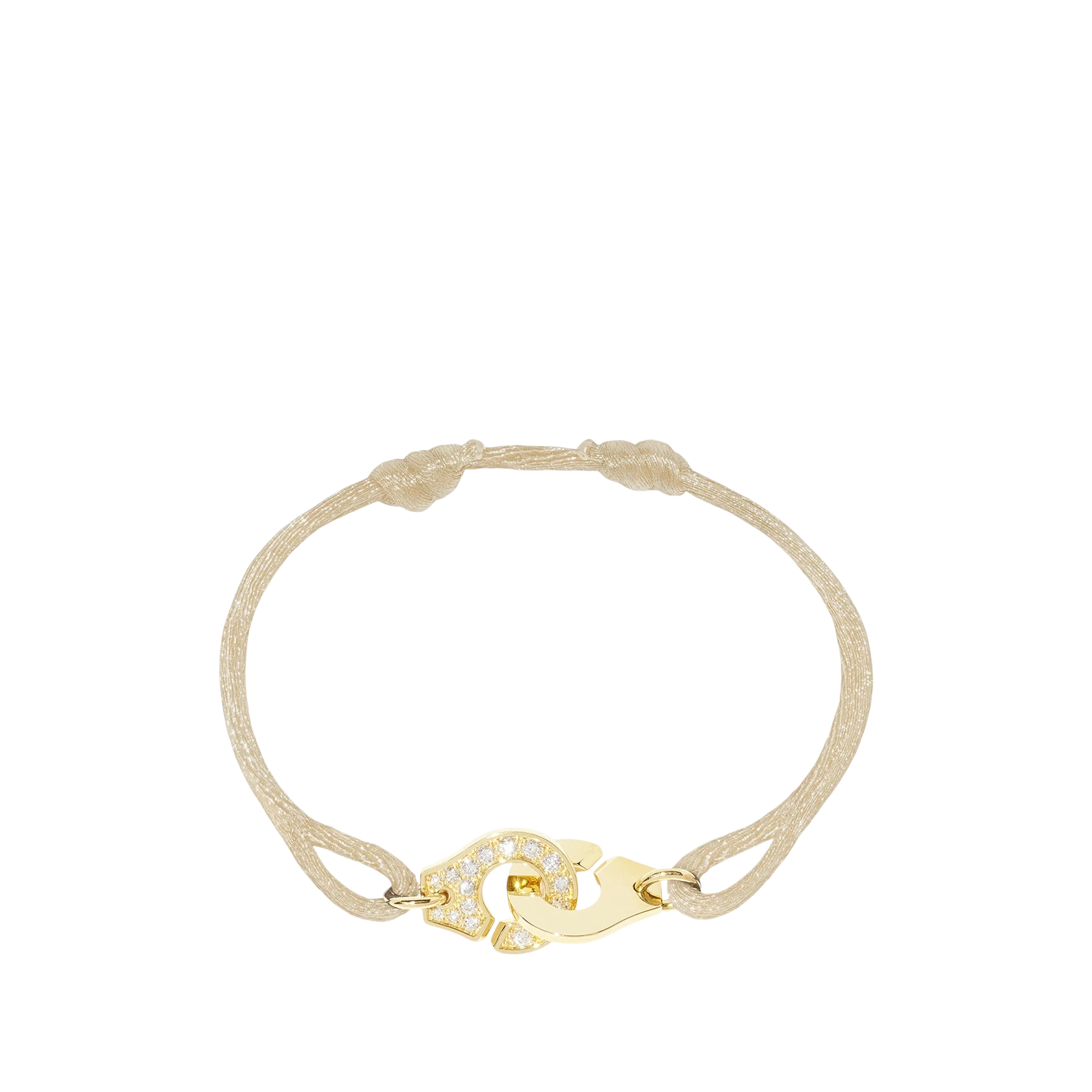 CORDON MENOTTES MOYEN DIAMANT « BEIGE »