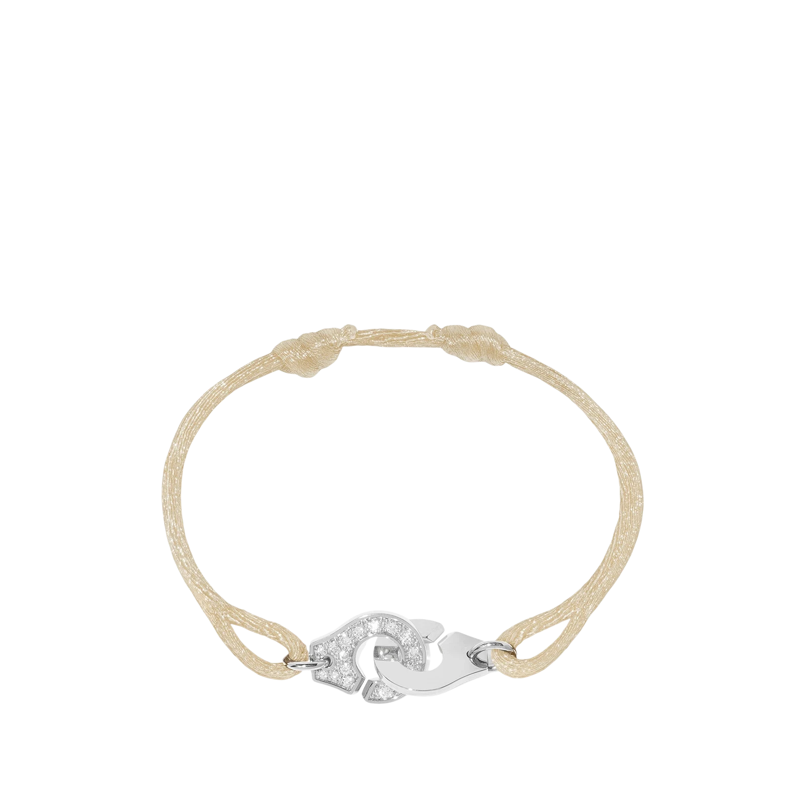 CORDON MENOTTES MOYEN DIAMANT « BEIGE »