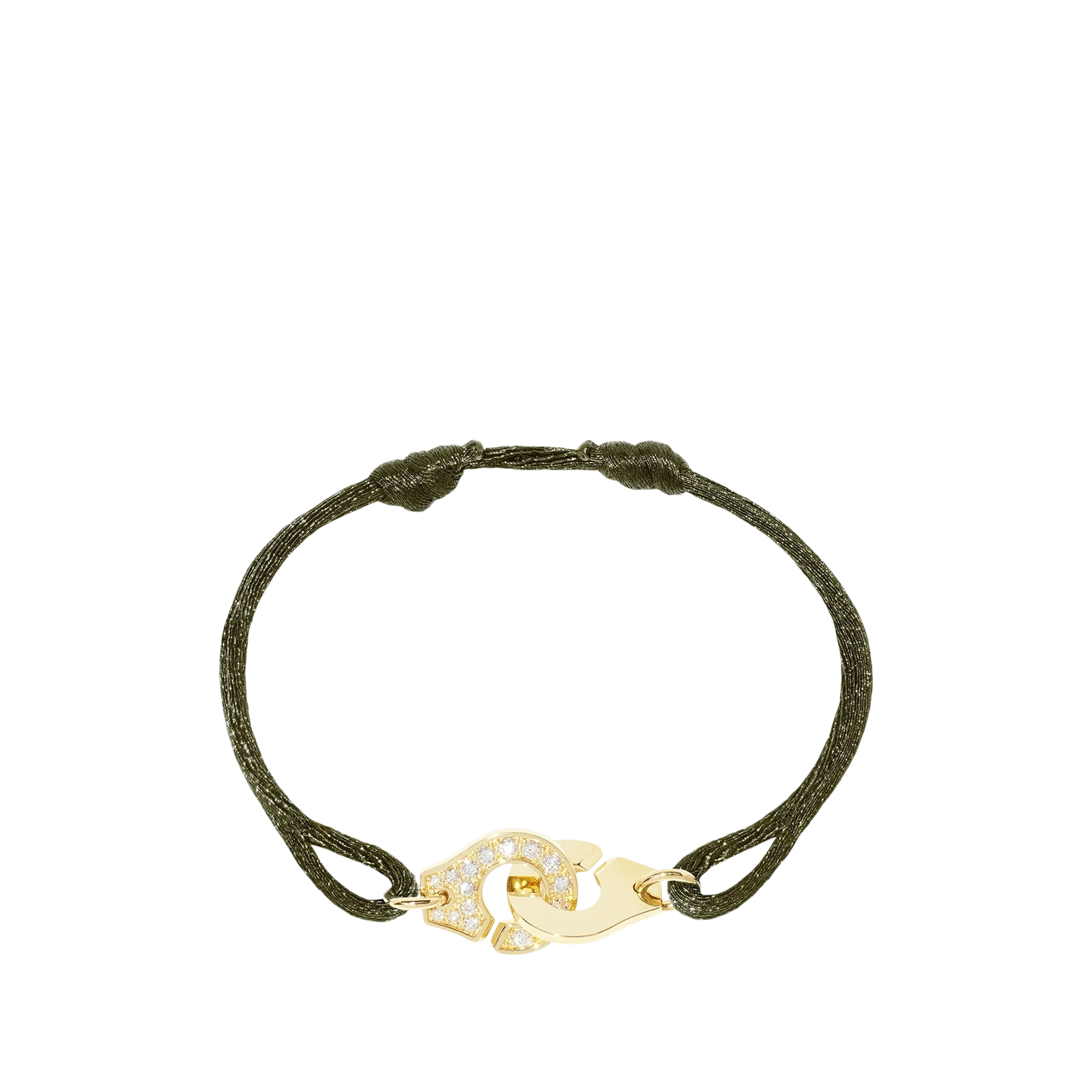 CORDON MENOTTES MOYEN DIAMANT « KHAKI »