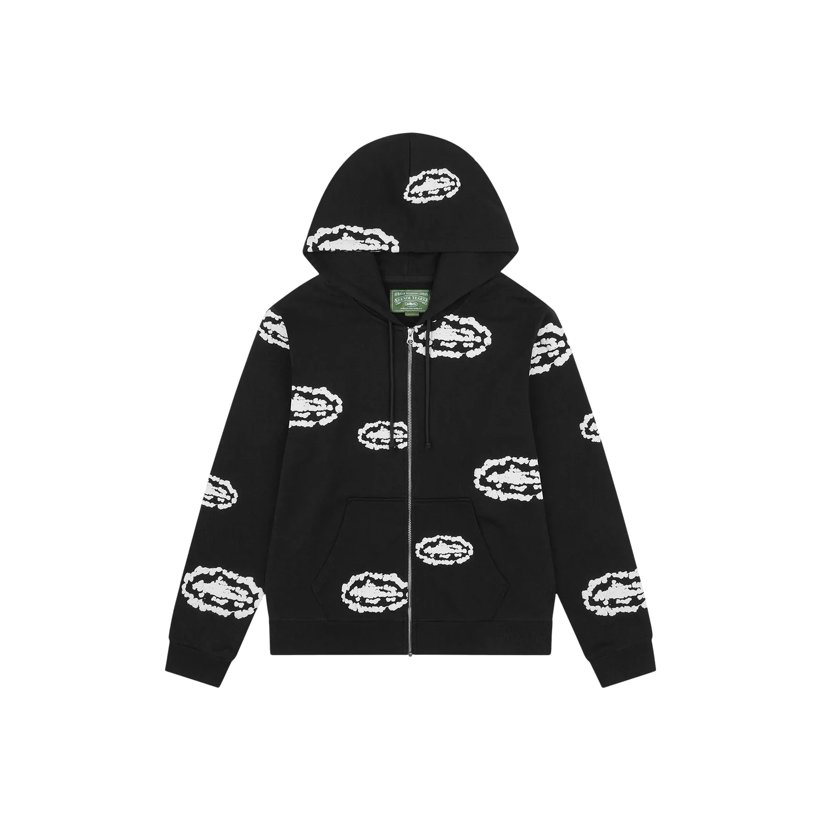 CORTEIZ X COTTON WREATH ZIP HOODIE « BLACK »