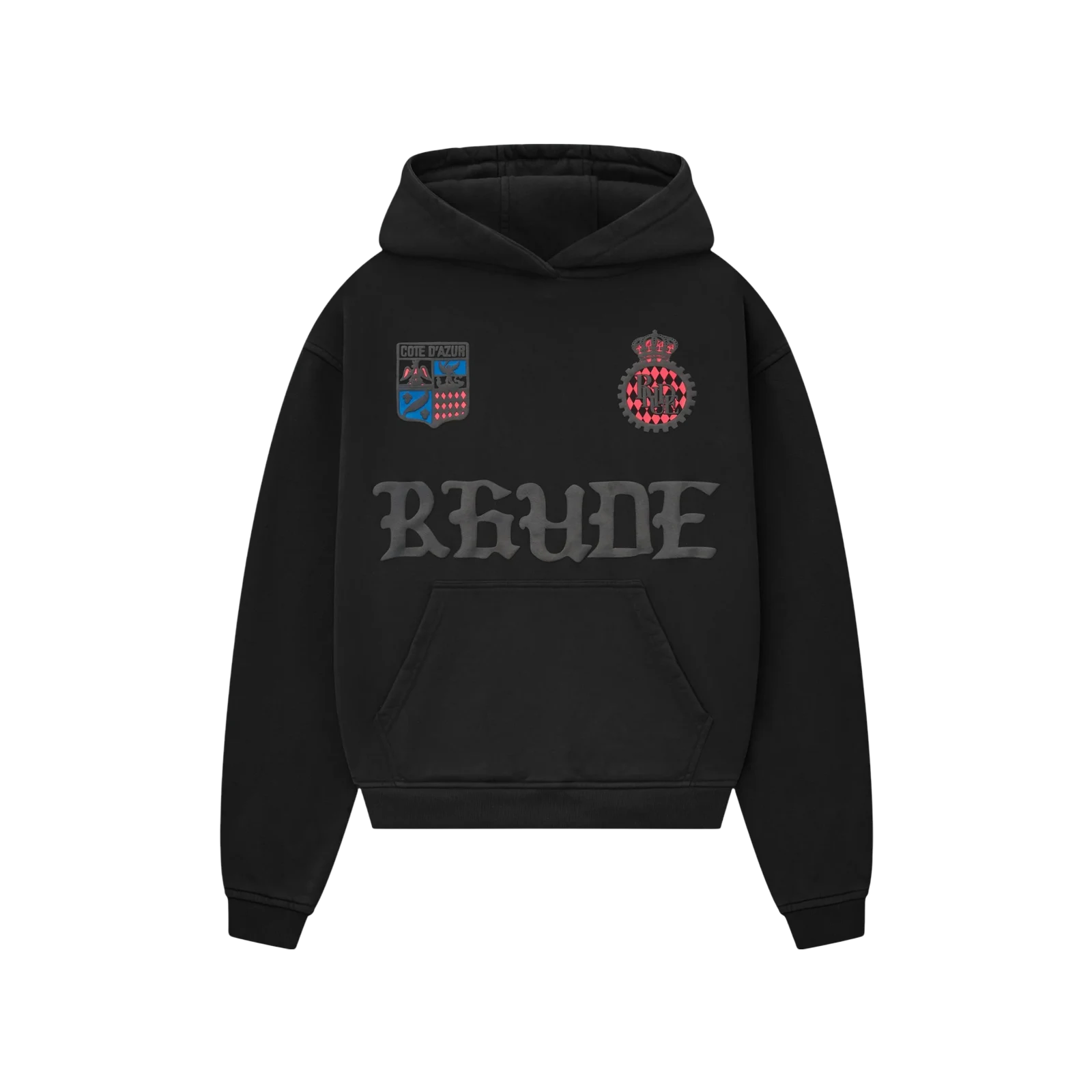 COTE D’AZUR CREST OVERSIZED HOODIE