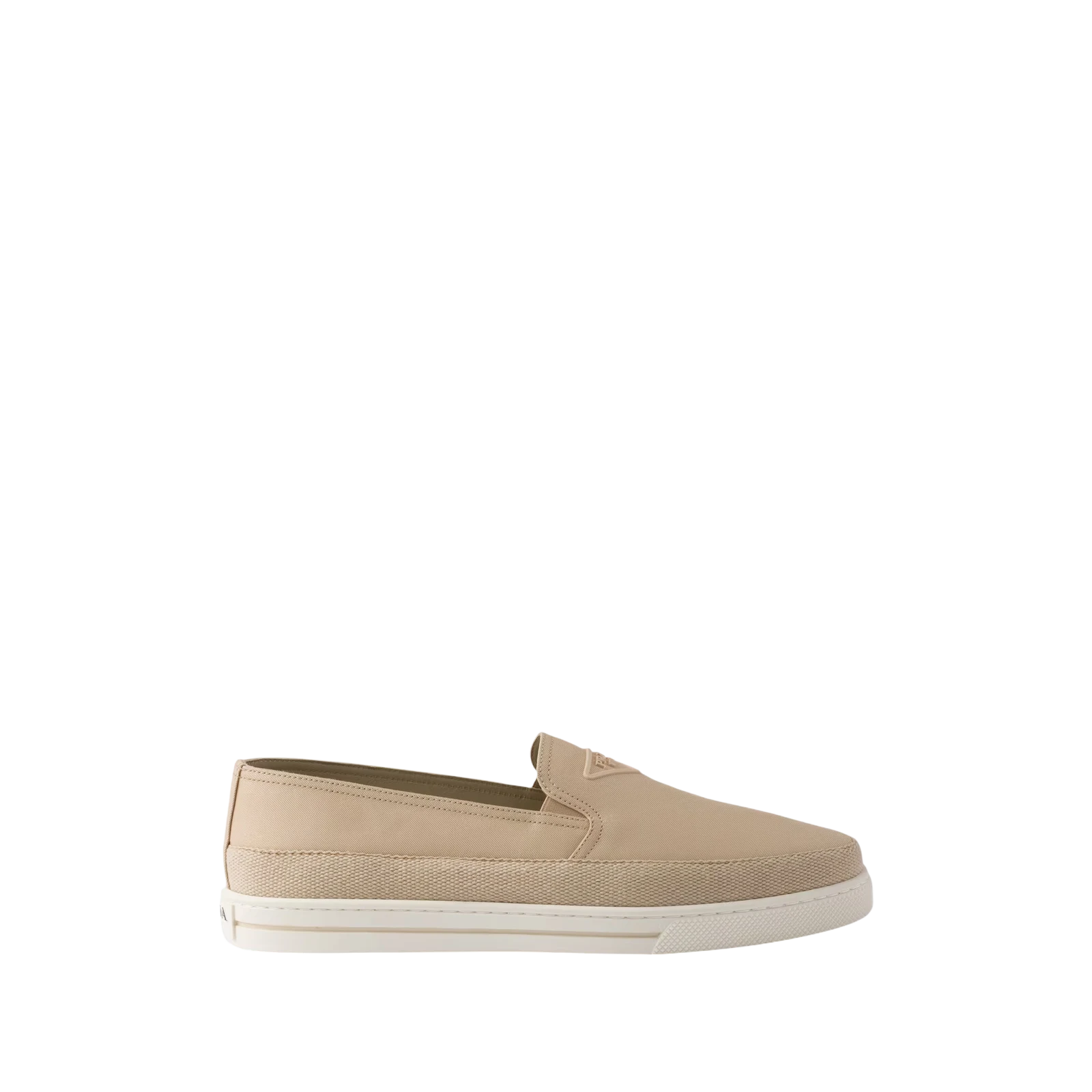 COTTON CANVAS SLIP-ONS