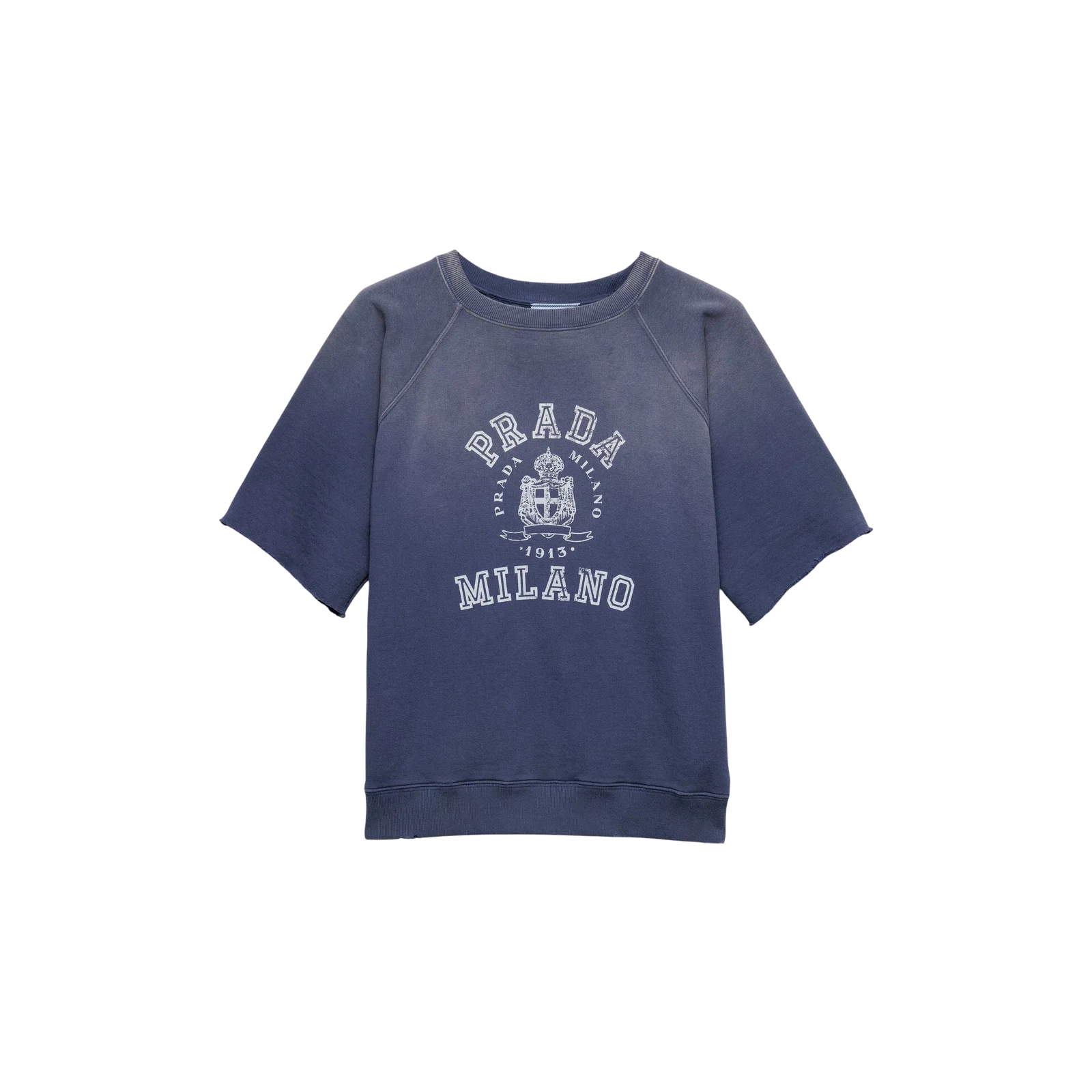 COTTON FLEECE T-SHIRT