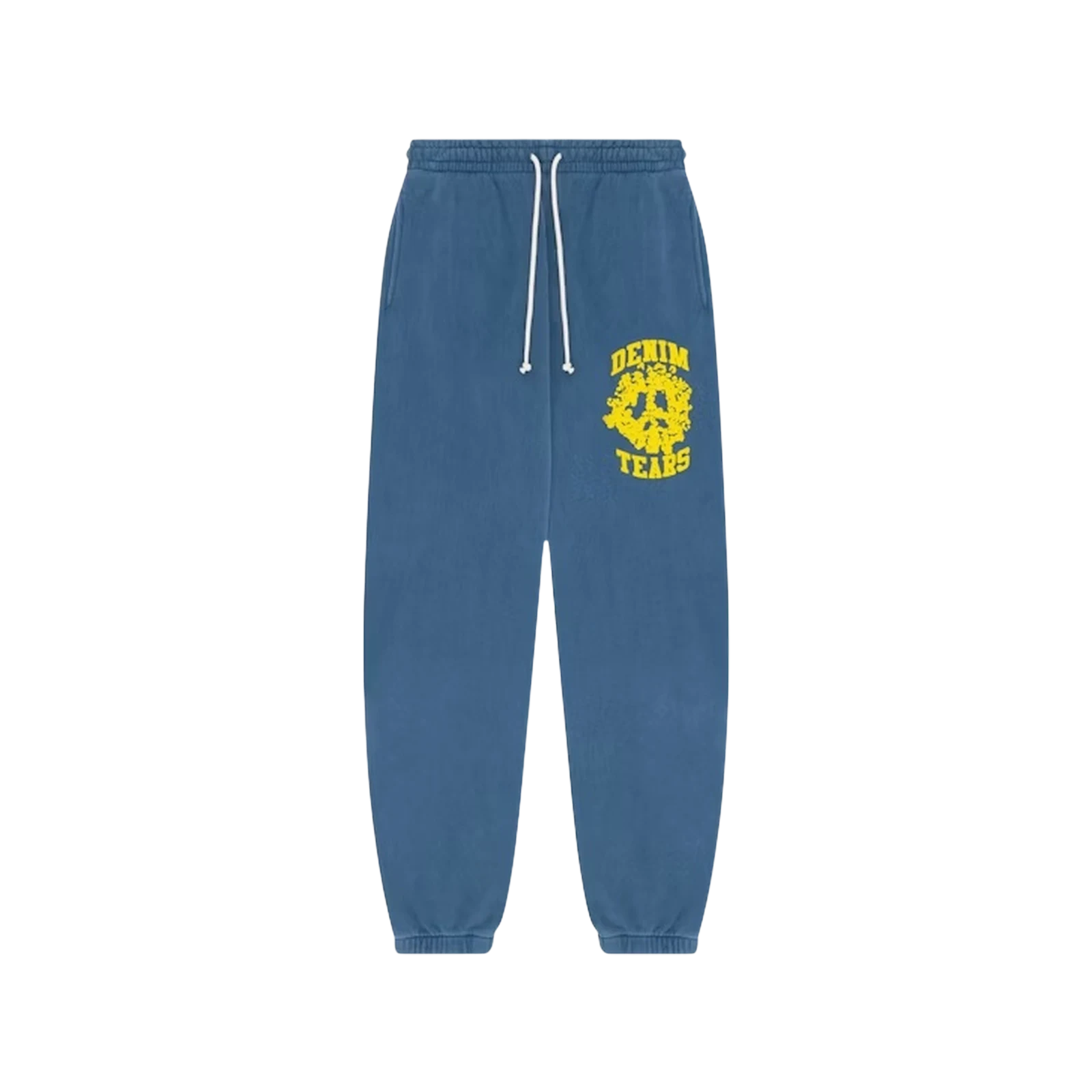 COTTON WREATH PEACE UNIVERSITY SWEATPANT « BLUE »