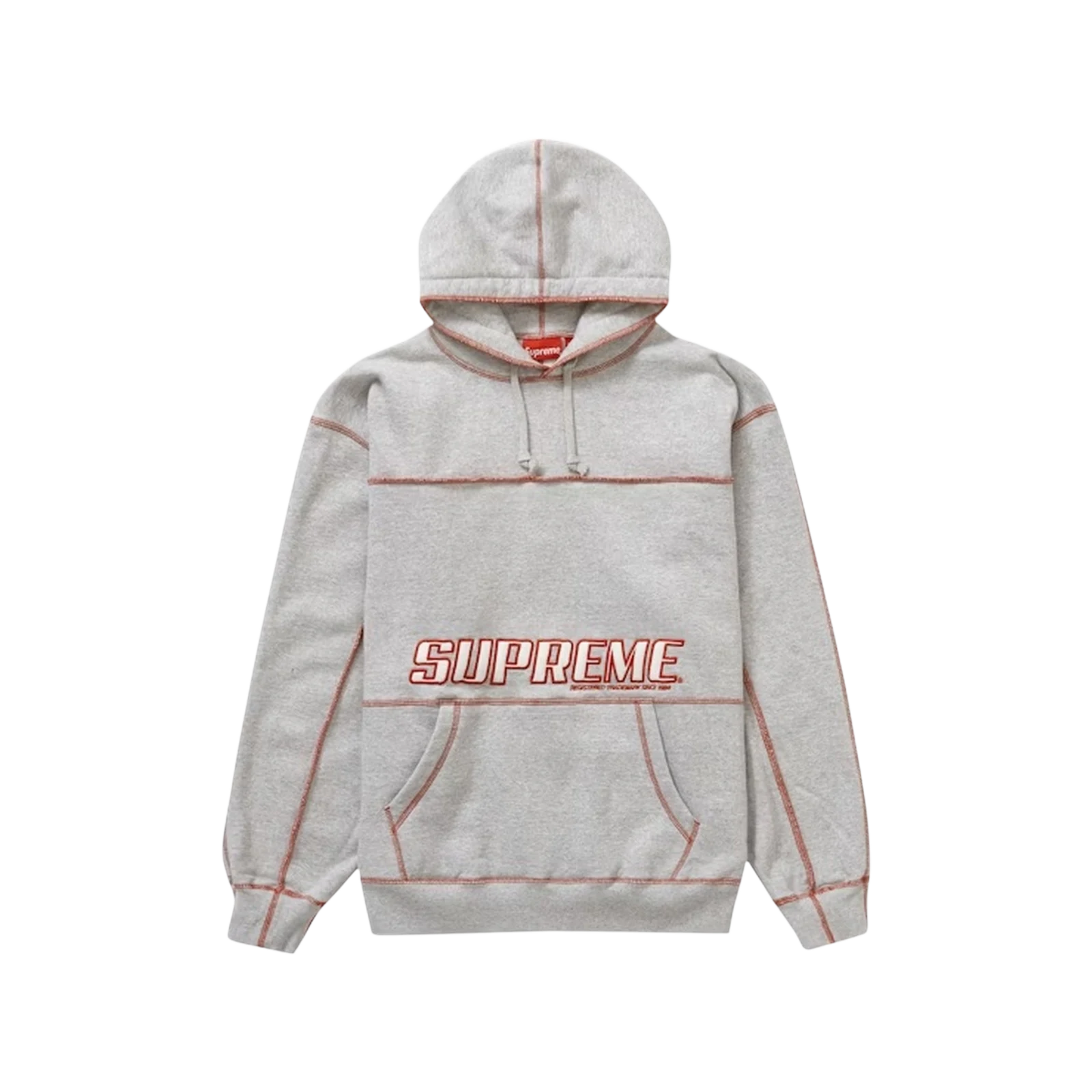 COVERSTITCH HOODED « GREY »