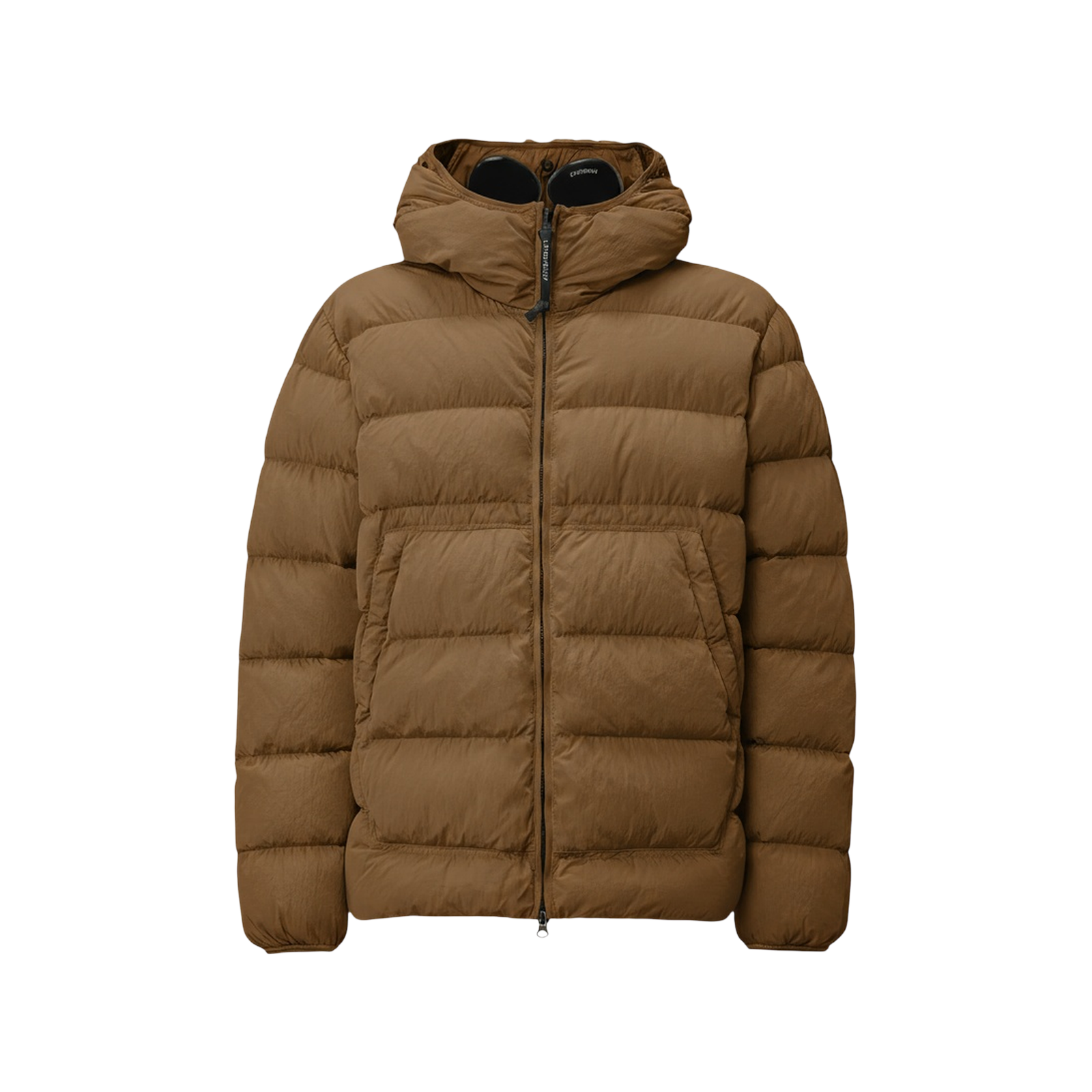 CHROME-R GOGGLE DOWN JACKET « BROWN »
