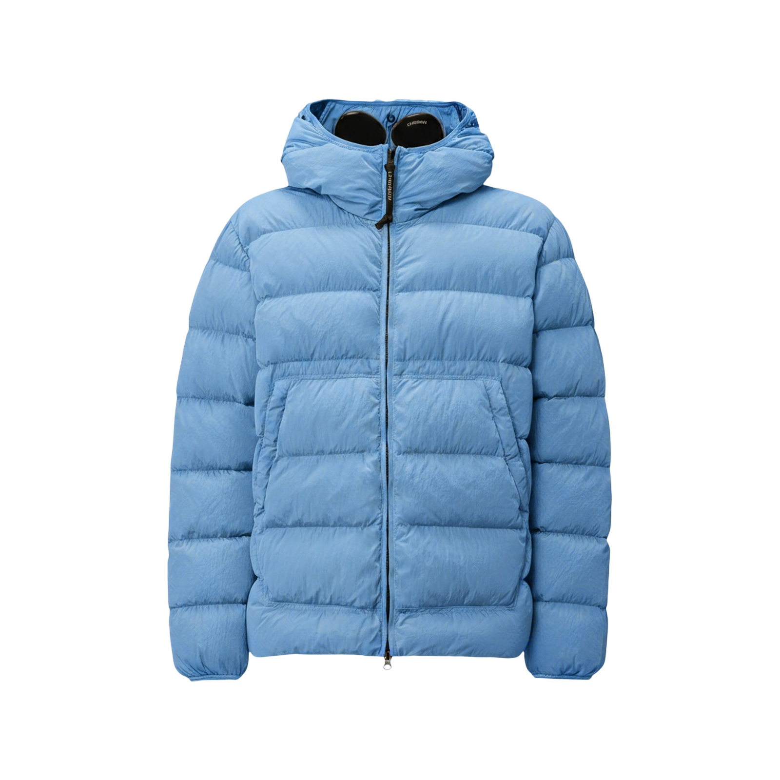 CHROME-R GOGGLE DOWN JACKET « LIGHT BLUE »