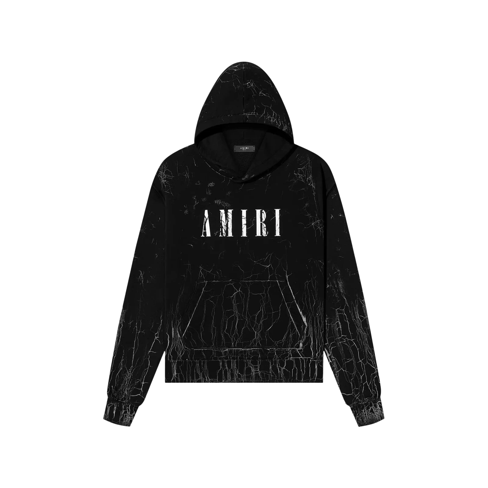 CRACKED DYE CORE LOGO HOODIE « BLACK »