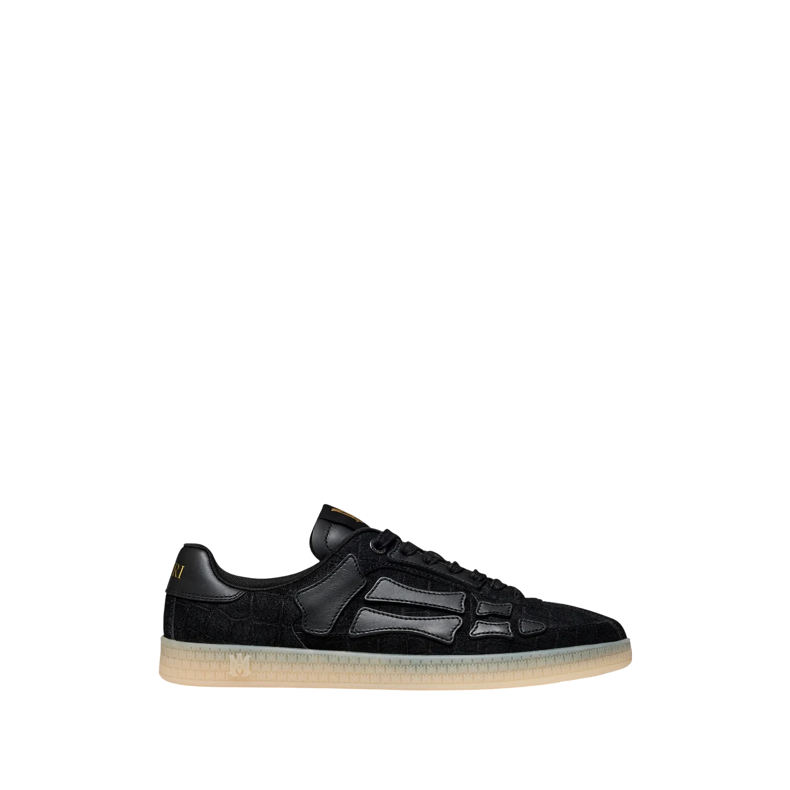 CROC DEBOSSED PACIFIC BONES « BLACK »