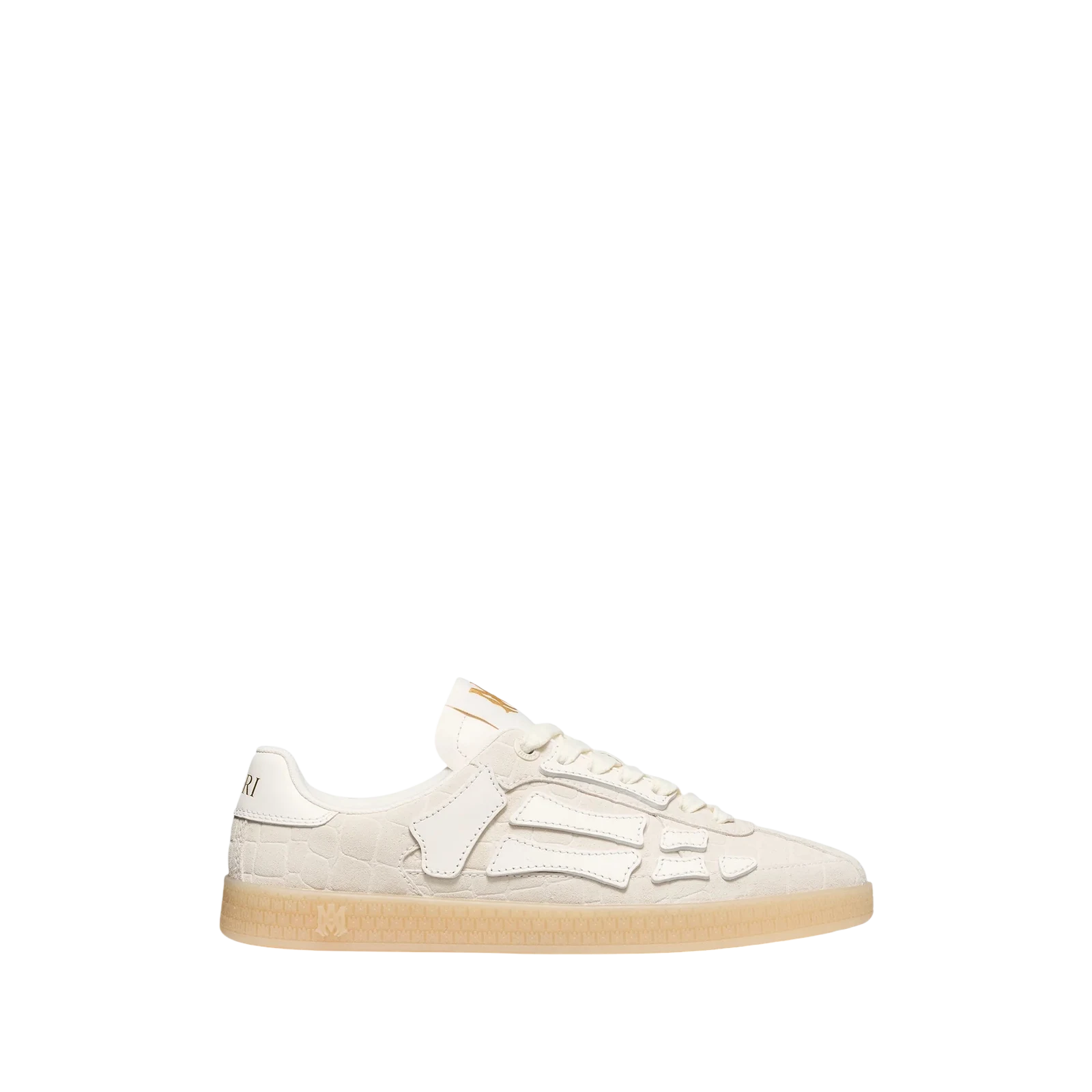 CROC DEBOSSED PACIFIC BONES « WHITE »