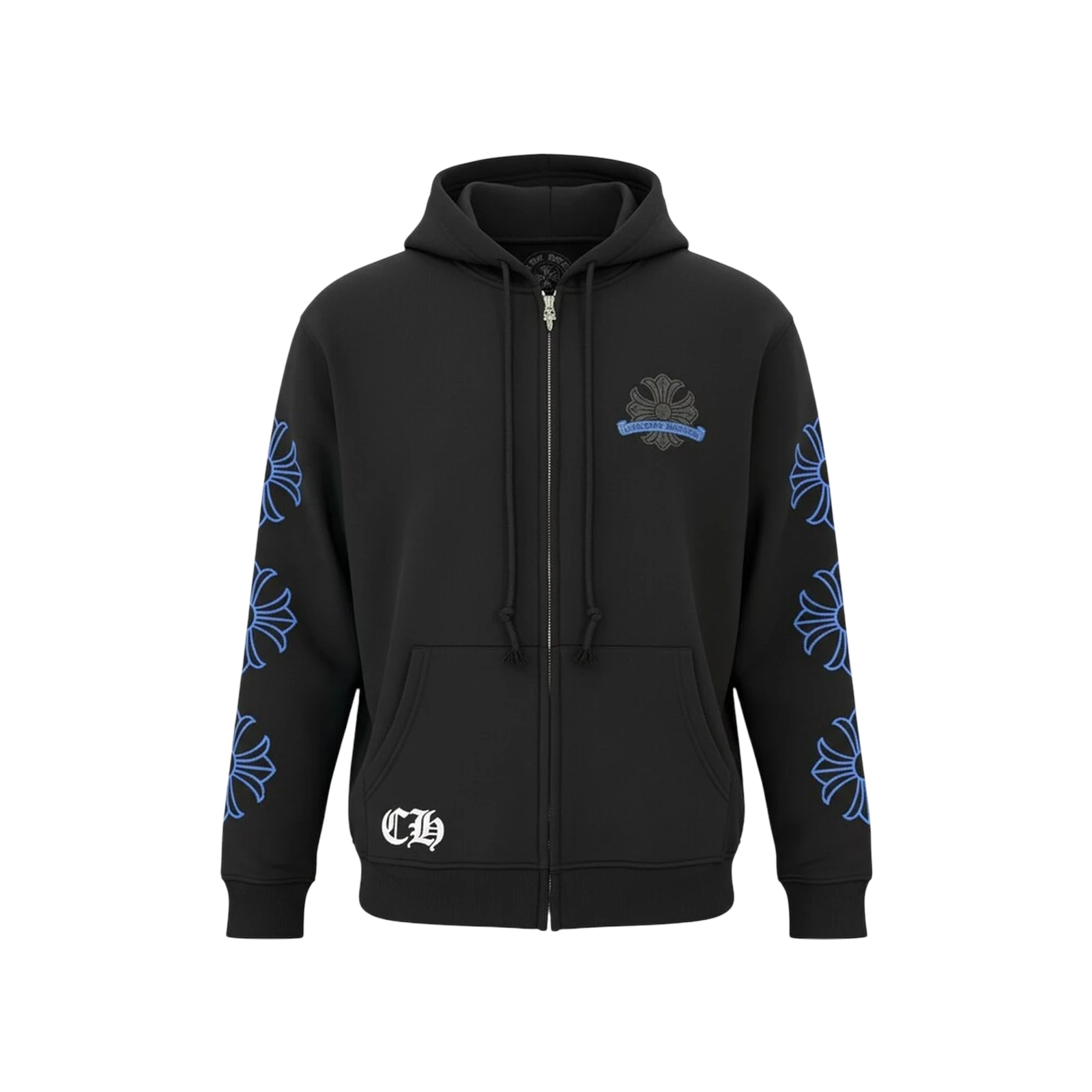 CROSS LOGO ZIP