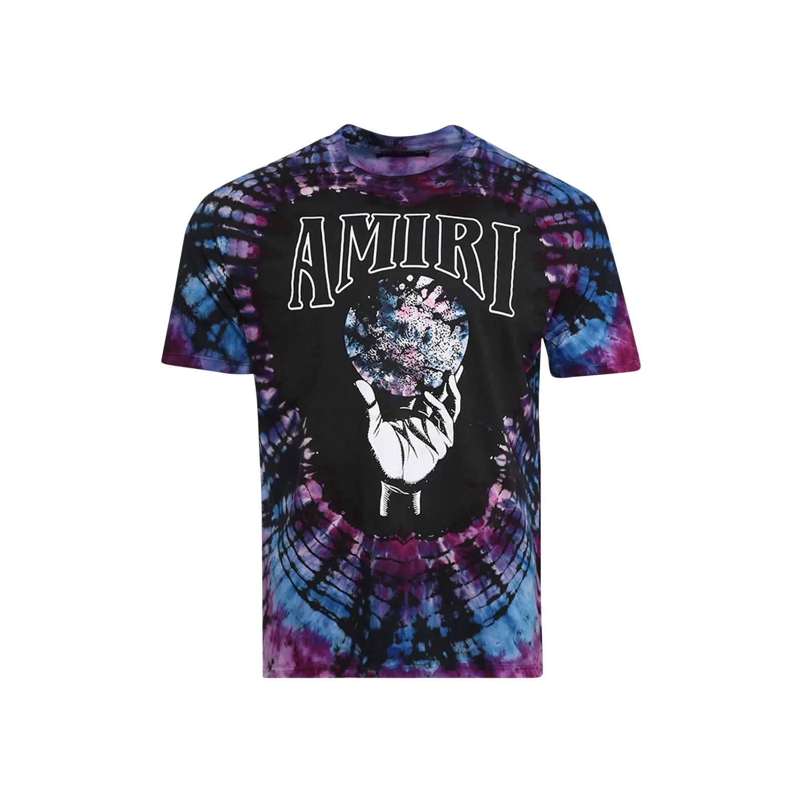 CRYSTAL BALL TIE-DYE TEE « PURPLE »
