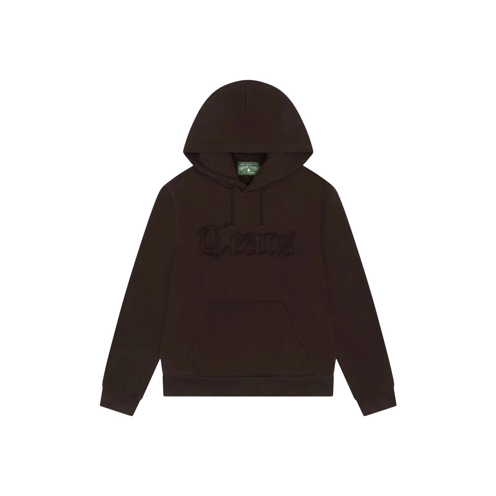 CUT OUT HOODIE « BROWN »
