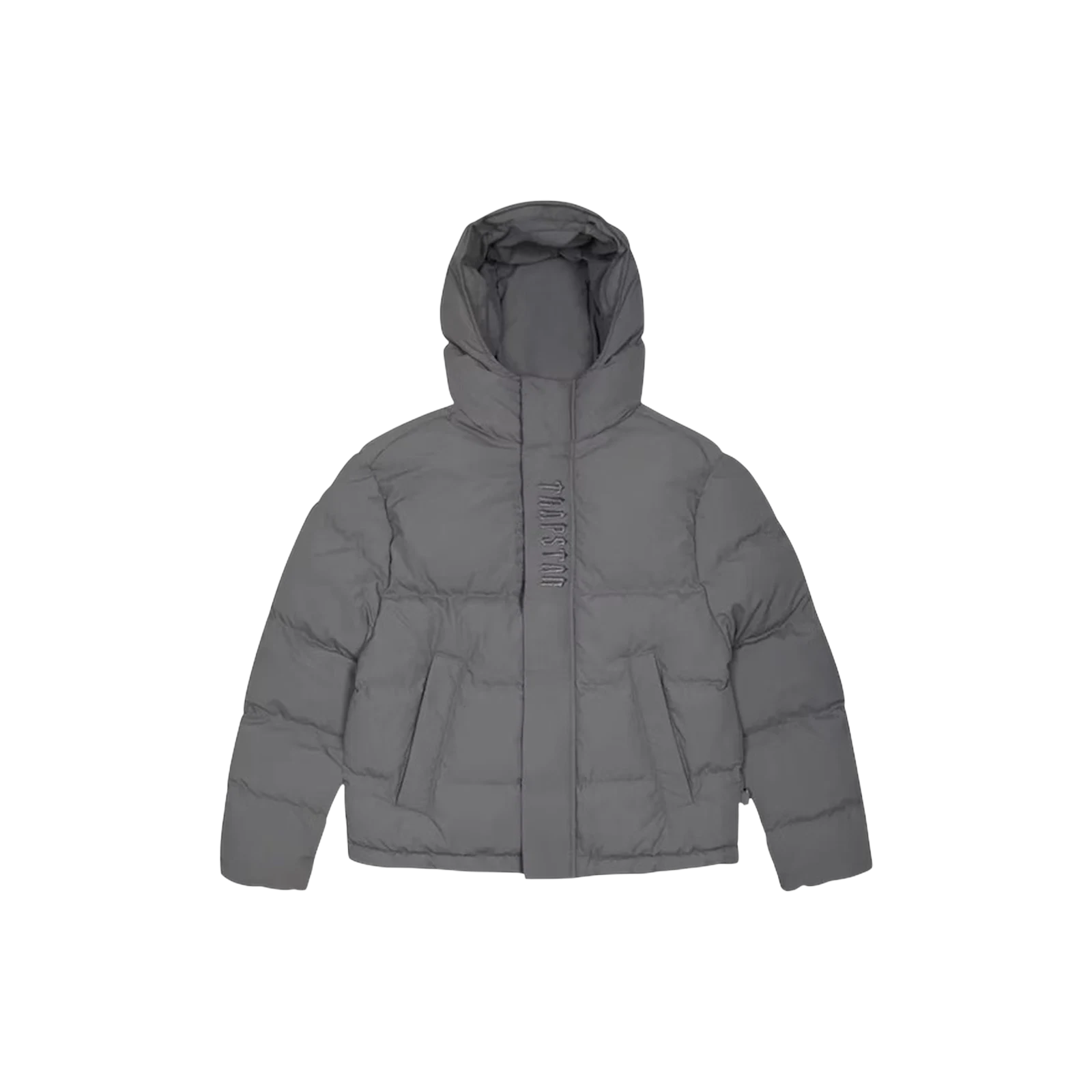 DECODED 2.0 HOODED PUFFER « GREY »