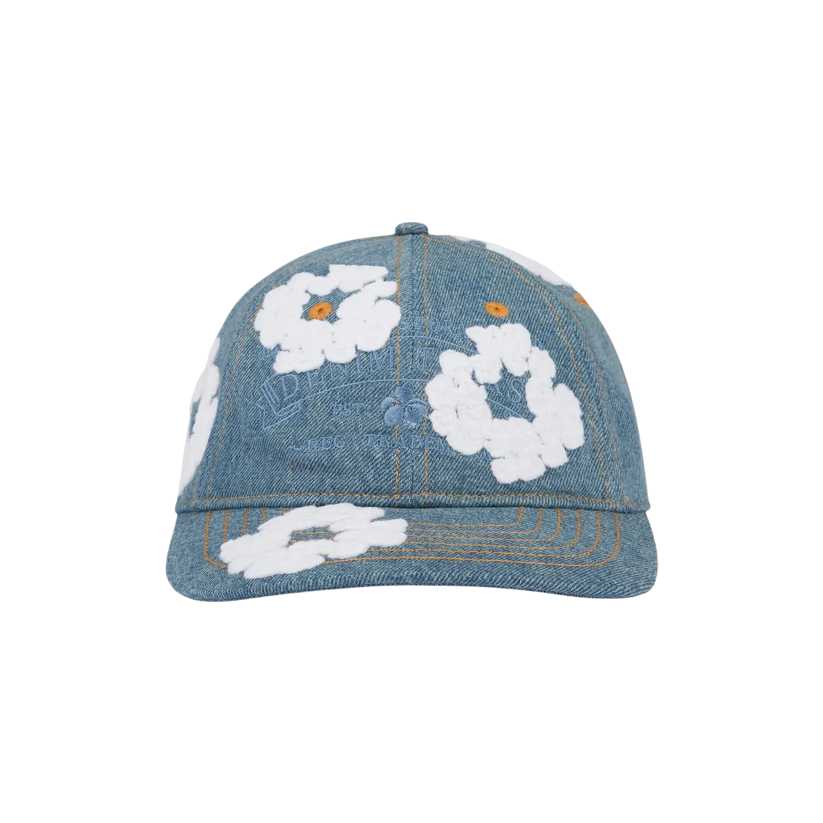 DENIM COTTON WREATH CAP « LIGHT WASH »
