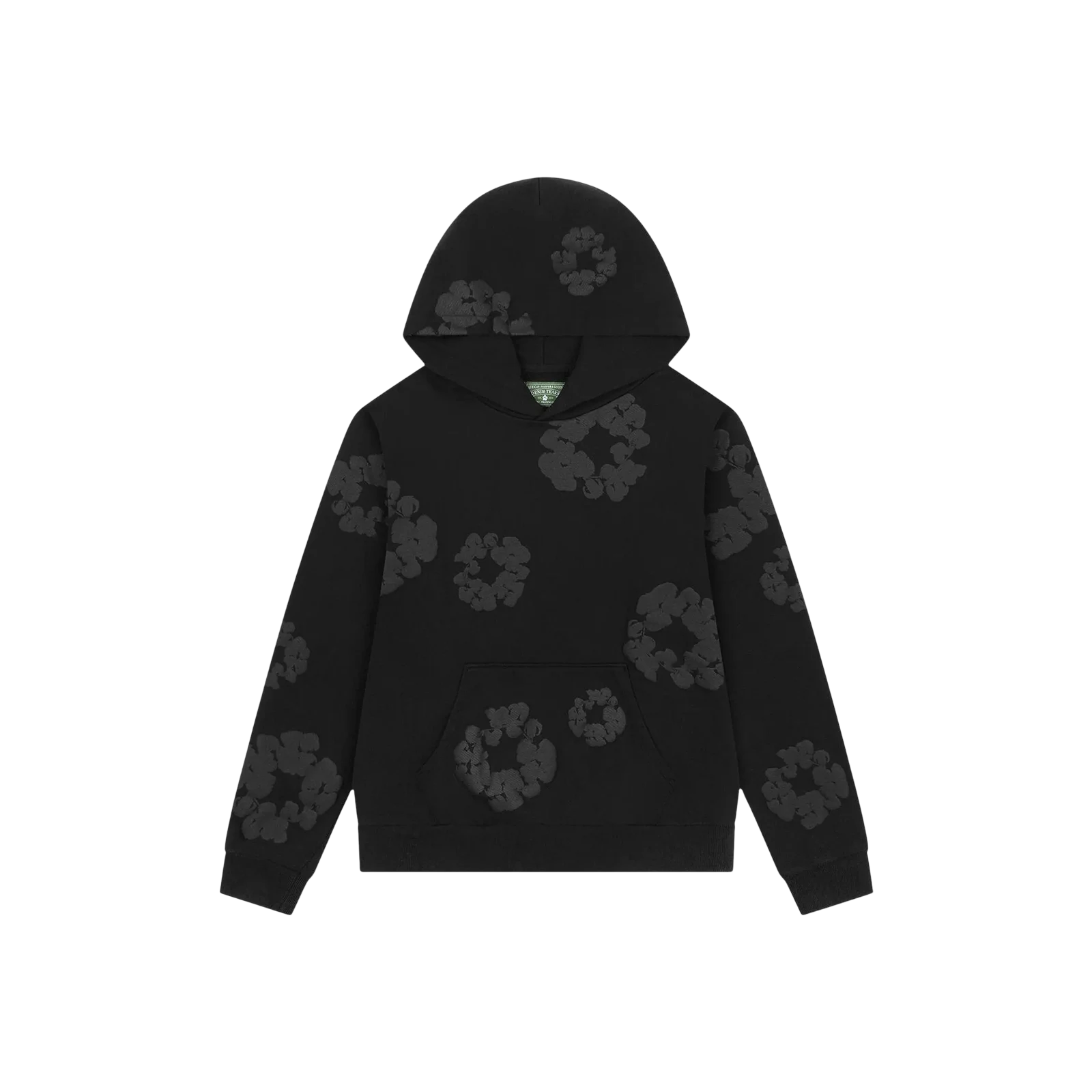 MONO WREATH HOODIE « BLACK »