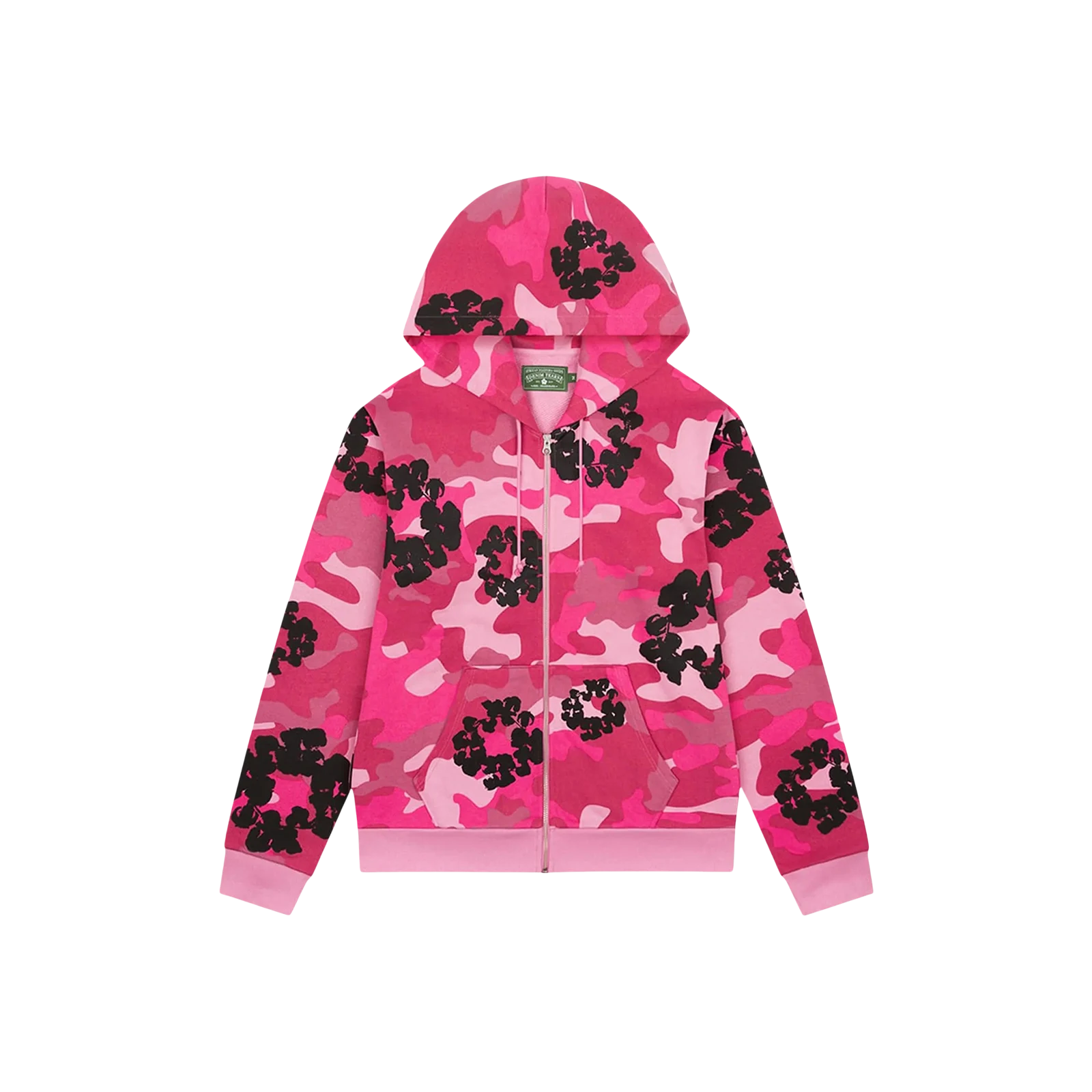 THE WREATH ZIP HOODIE « PINK CAMO »