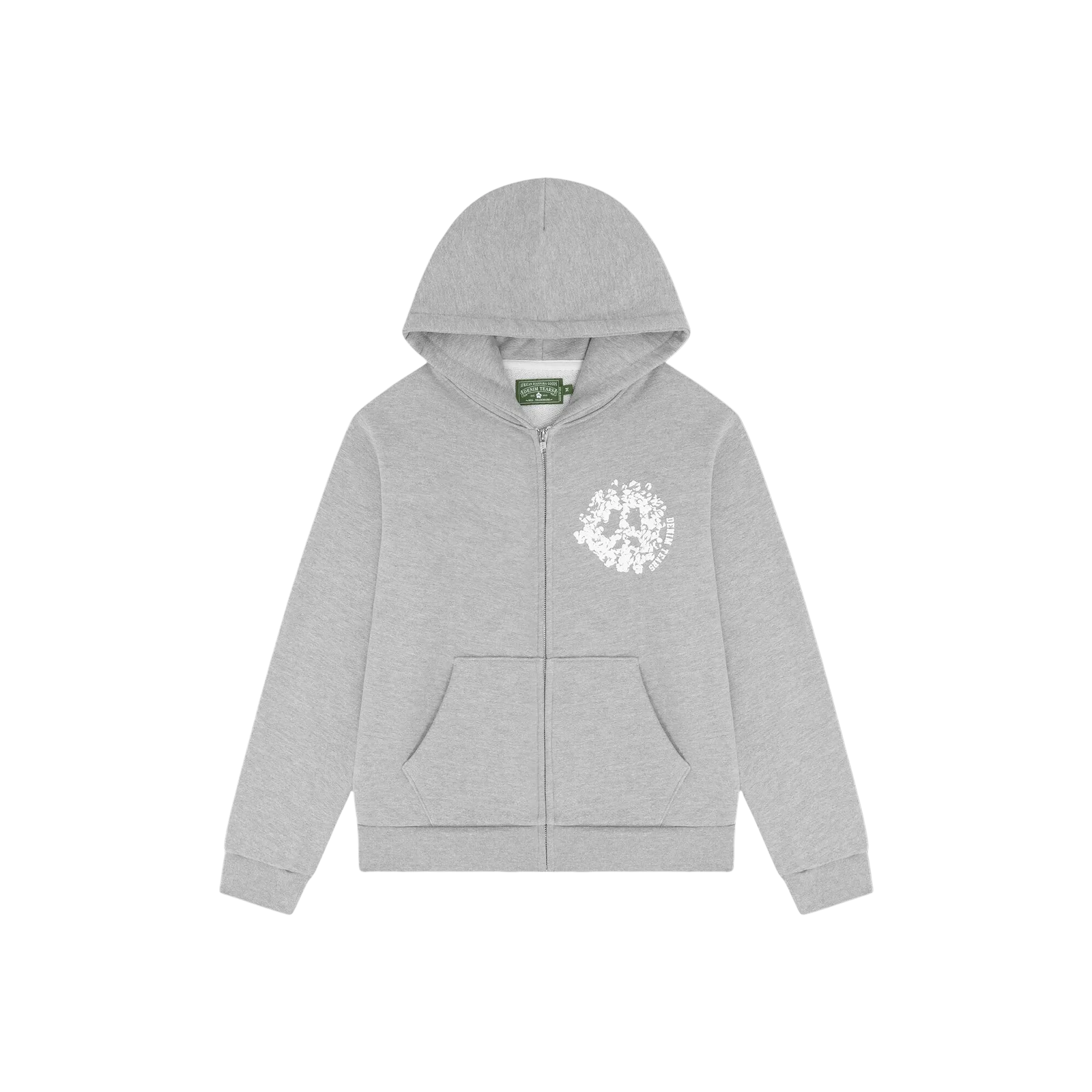 UNIVERSITY ZIP HOODIE « GREY »