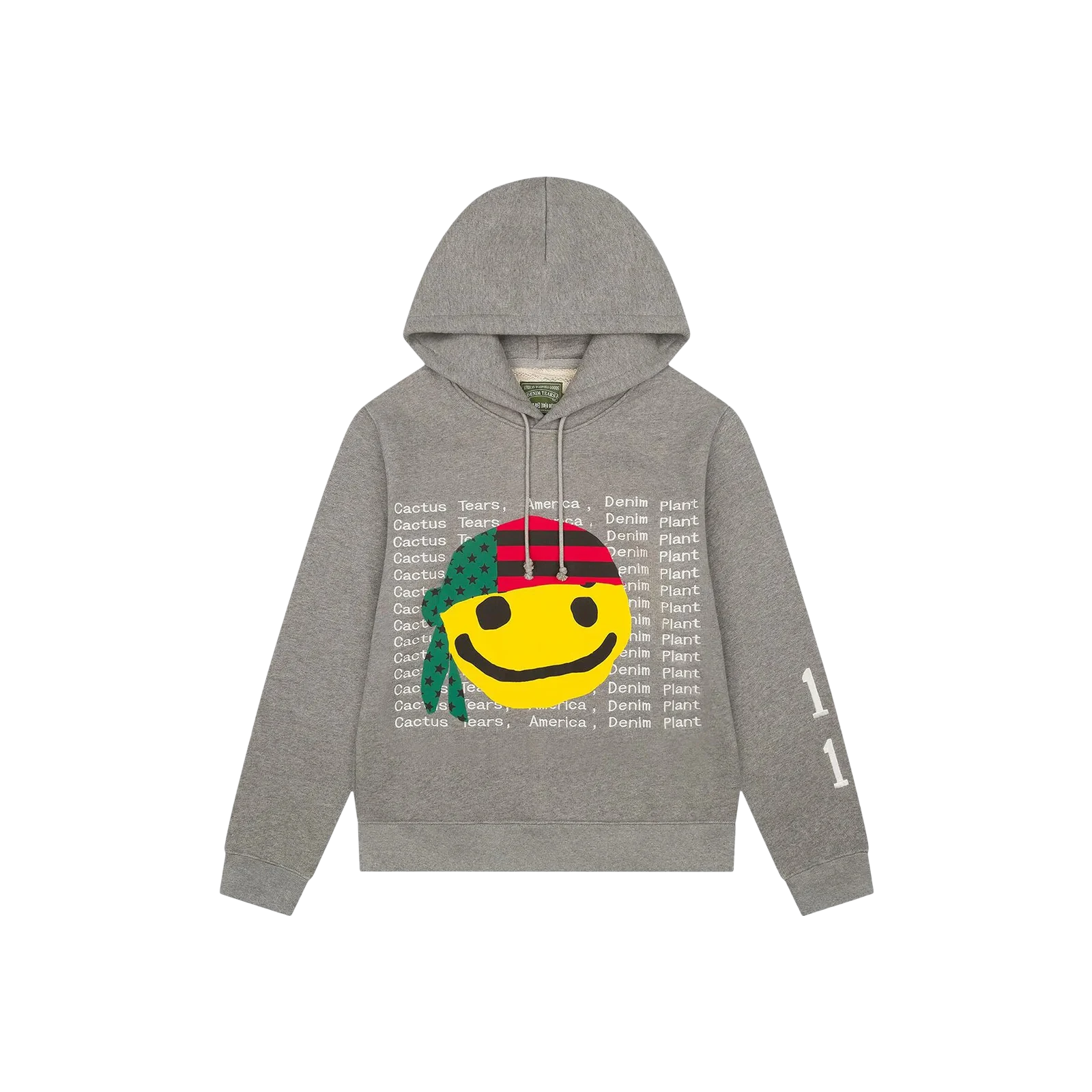 CACTUS PLANT FLEA MARKET X CACTUS TEARS HOODIE « GREY »