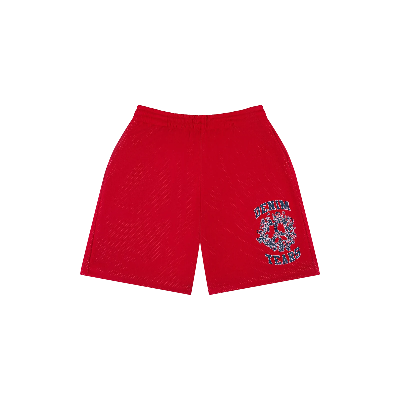 DENIM UNIVERSITY MESH SHORTS « RED »
