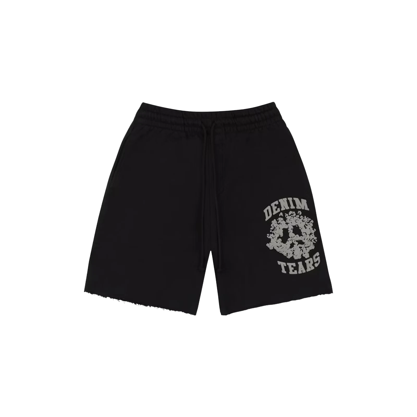 DENIM UNIVERSITY SWEAT SHORTS « BLACK »