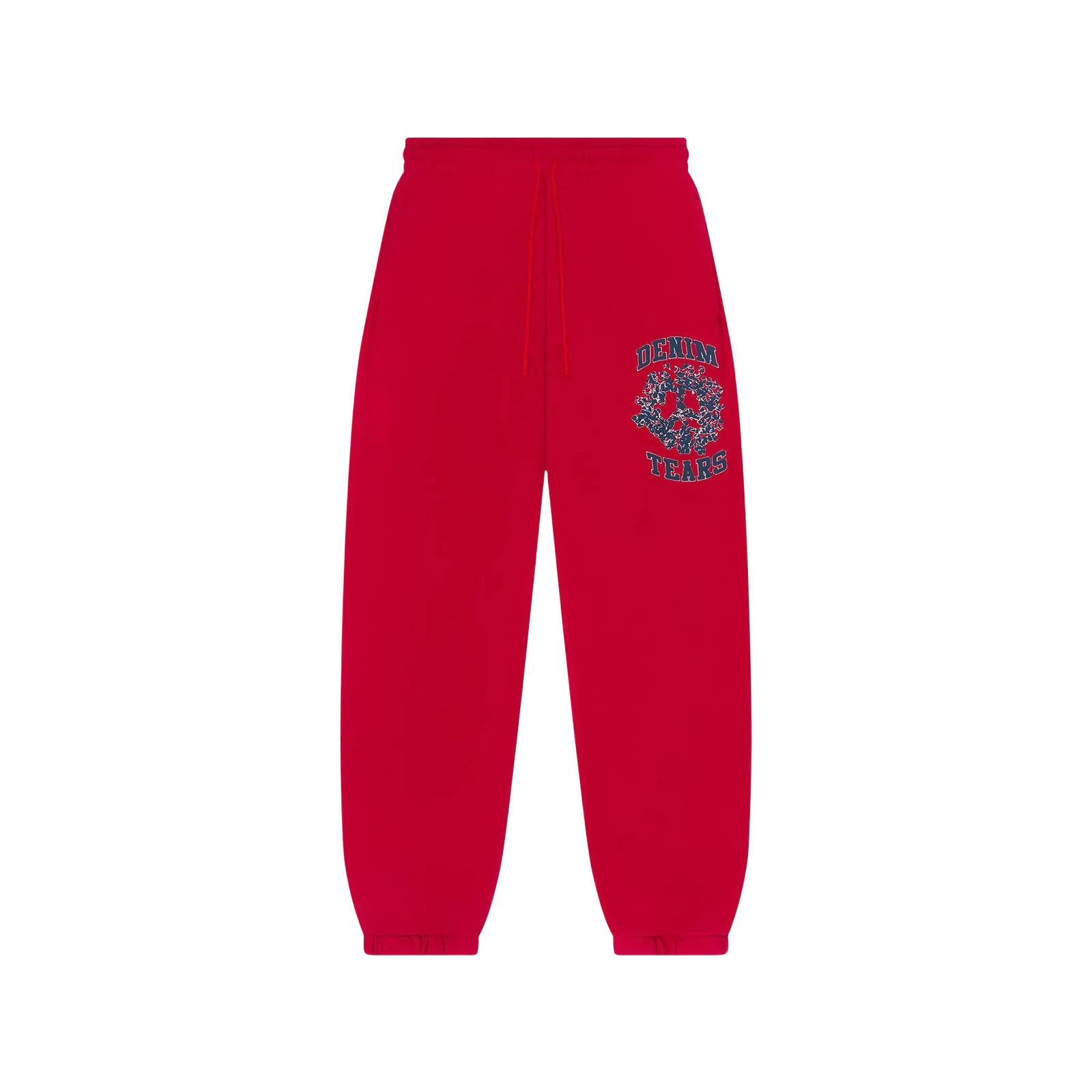 DENIM UNIVERSITY SWEATPANTS « RED »