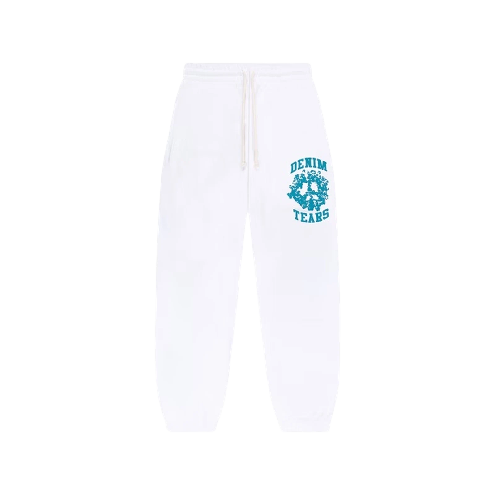 DENIM UNIVERSITY SWEATPANTS « WHITE »