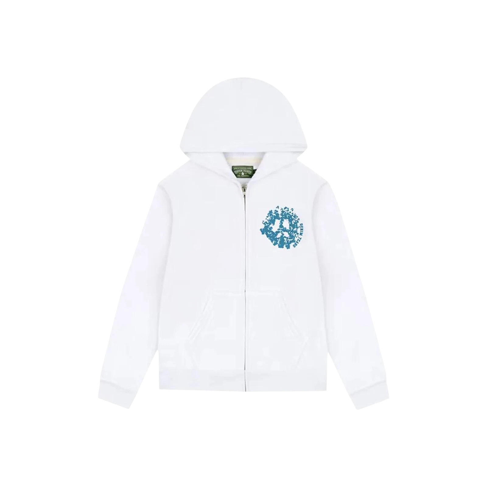 DENIM UNIVERSITY ZIP HOODIE « WHITE »