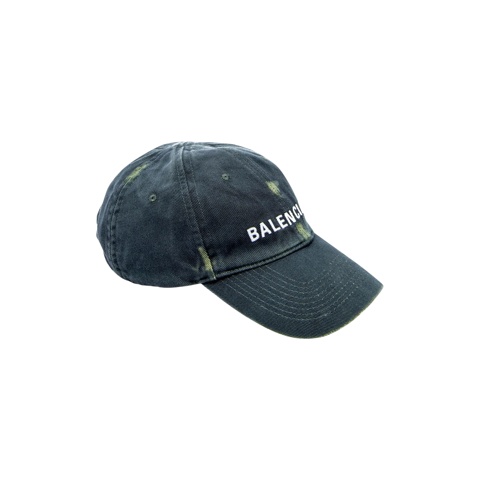 DISTRESSED LOGO BASEBALL CAP « GREEN »