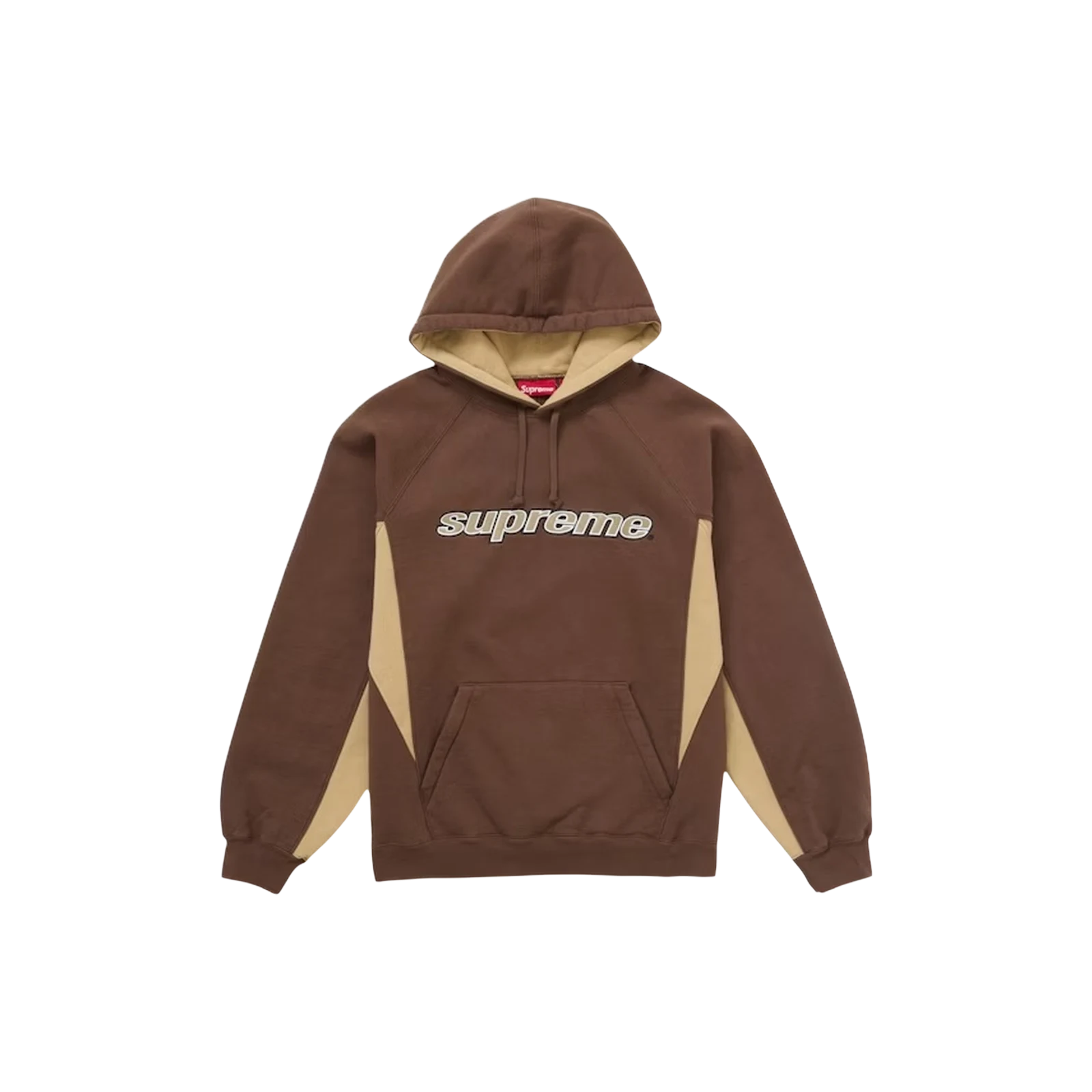 DIVISION LOGO HOODED « BROWN »
