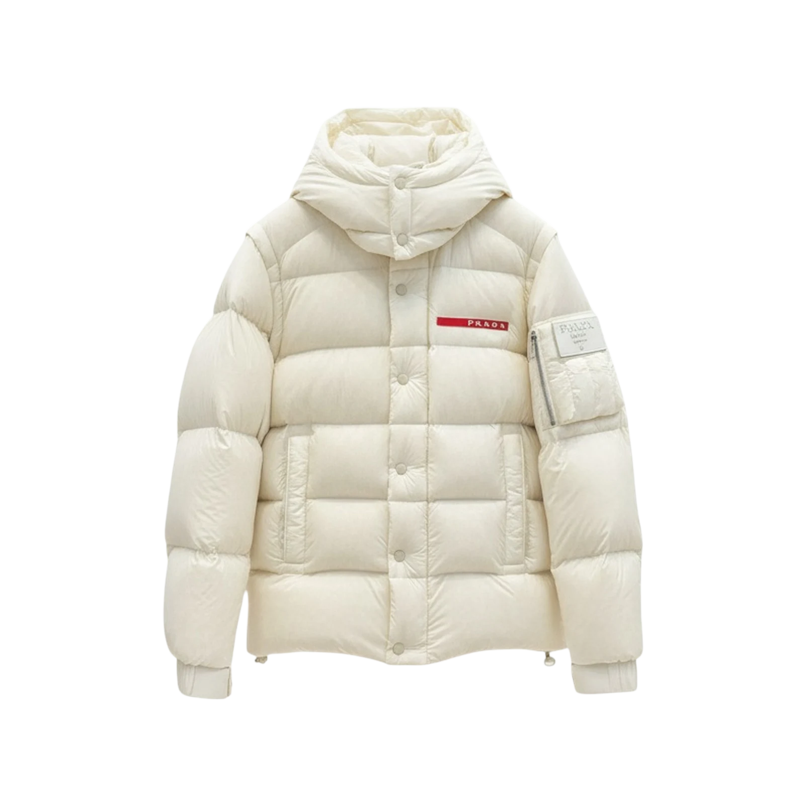 DOUDOUNE RE-NYLON « BEIGE »