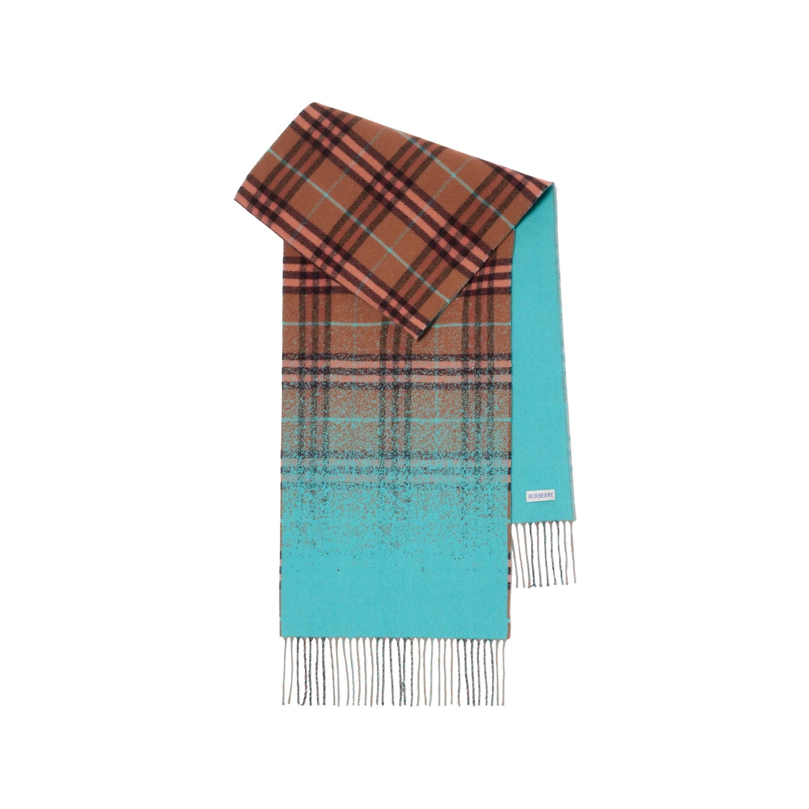 ÉCHARPE EN CACHEMIRE GRADIENT CHECK