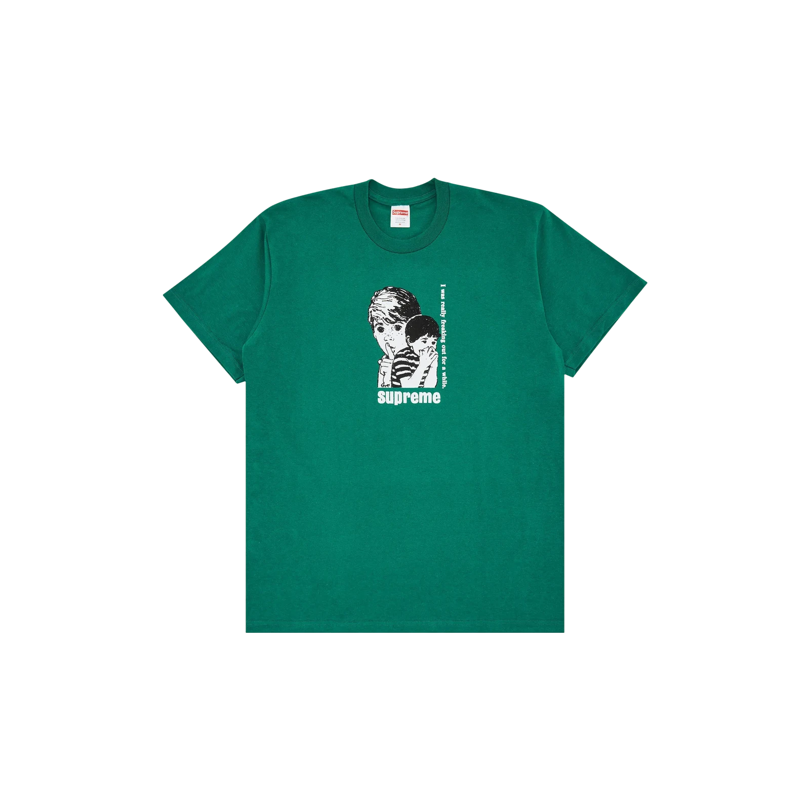 FREAKING OUT TEE « LIGHT PINE »