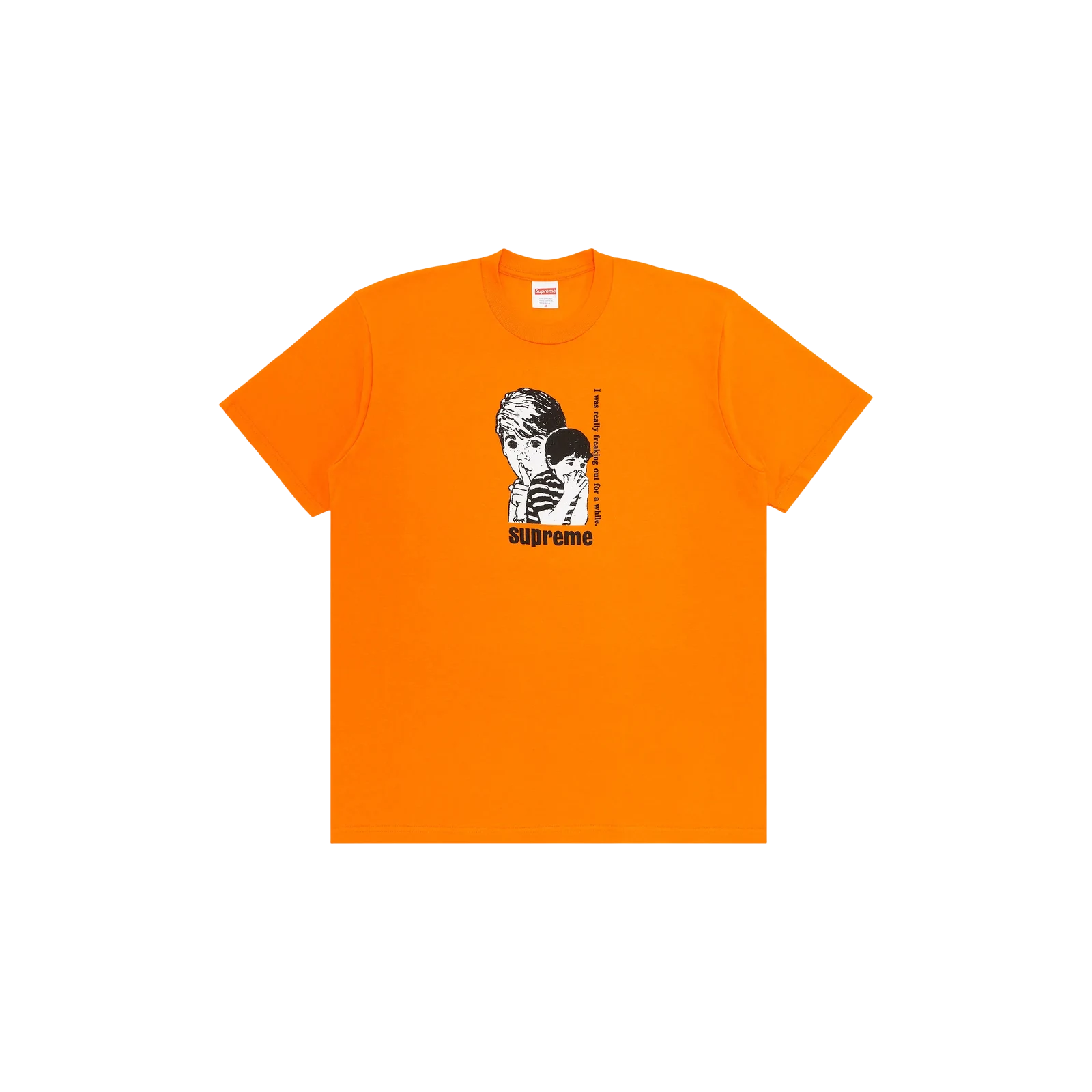 FREAKING OUT TEE « ORANGE »