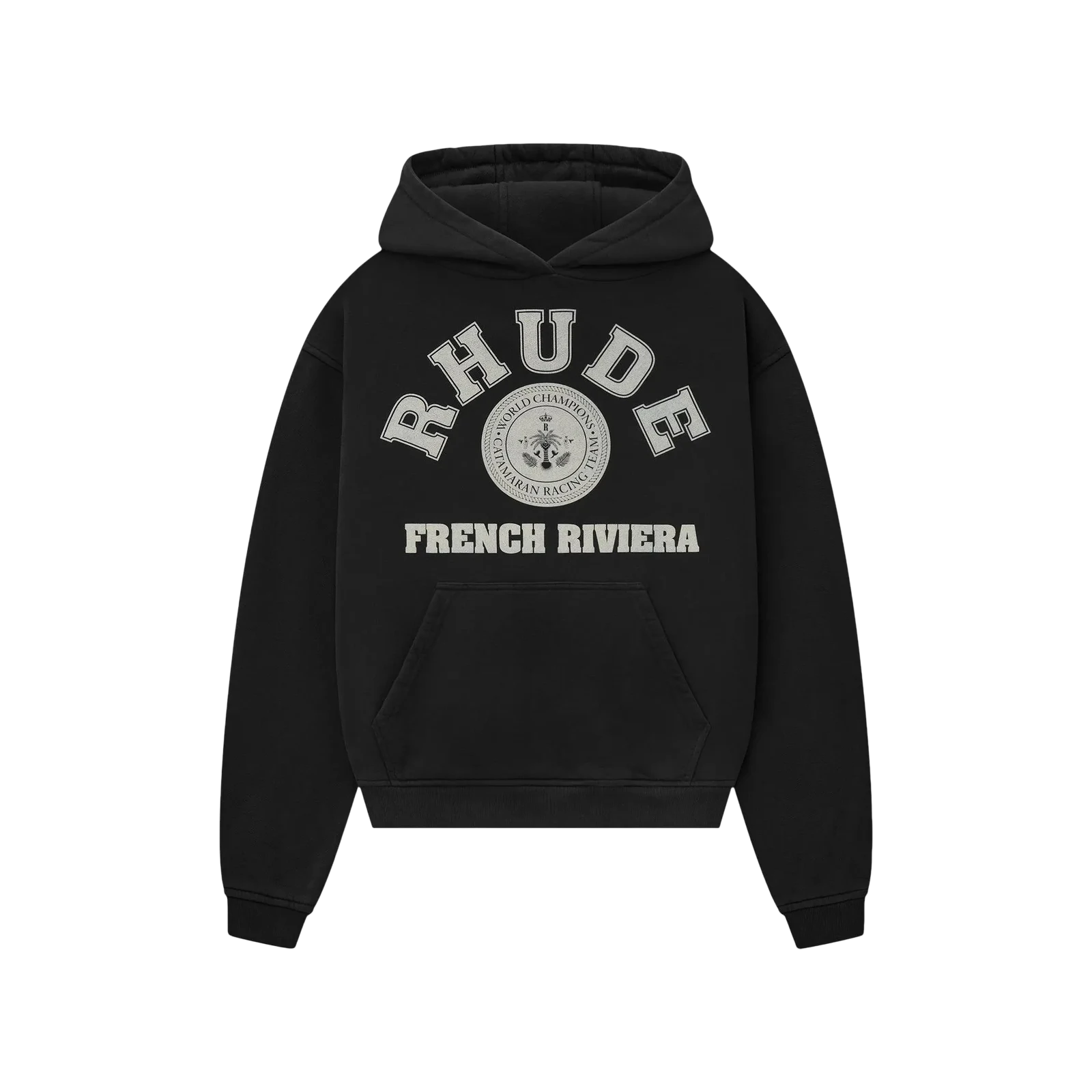 FRENCH RIVIERA HOODIE « VINTAGE BLACK »