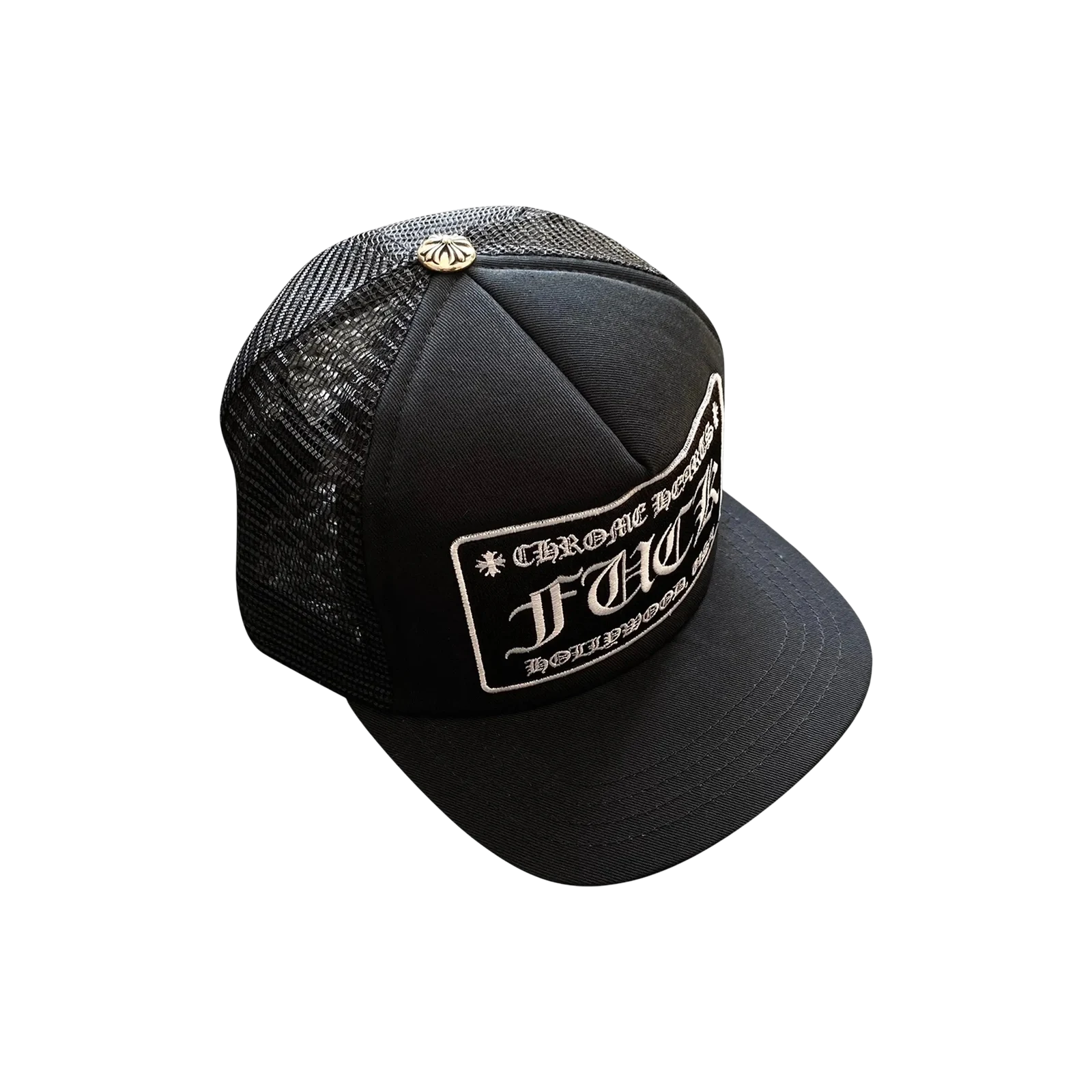 FUCK HOLLYWOOD TRUCKER HAT « BLACK »