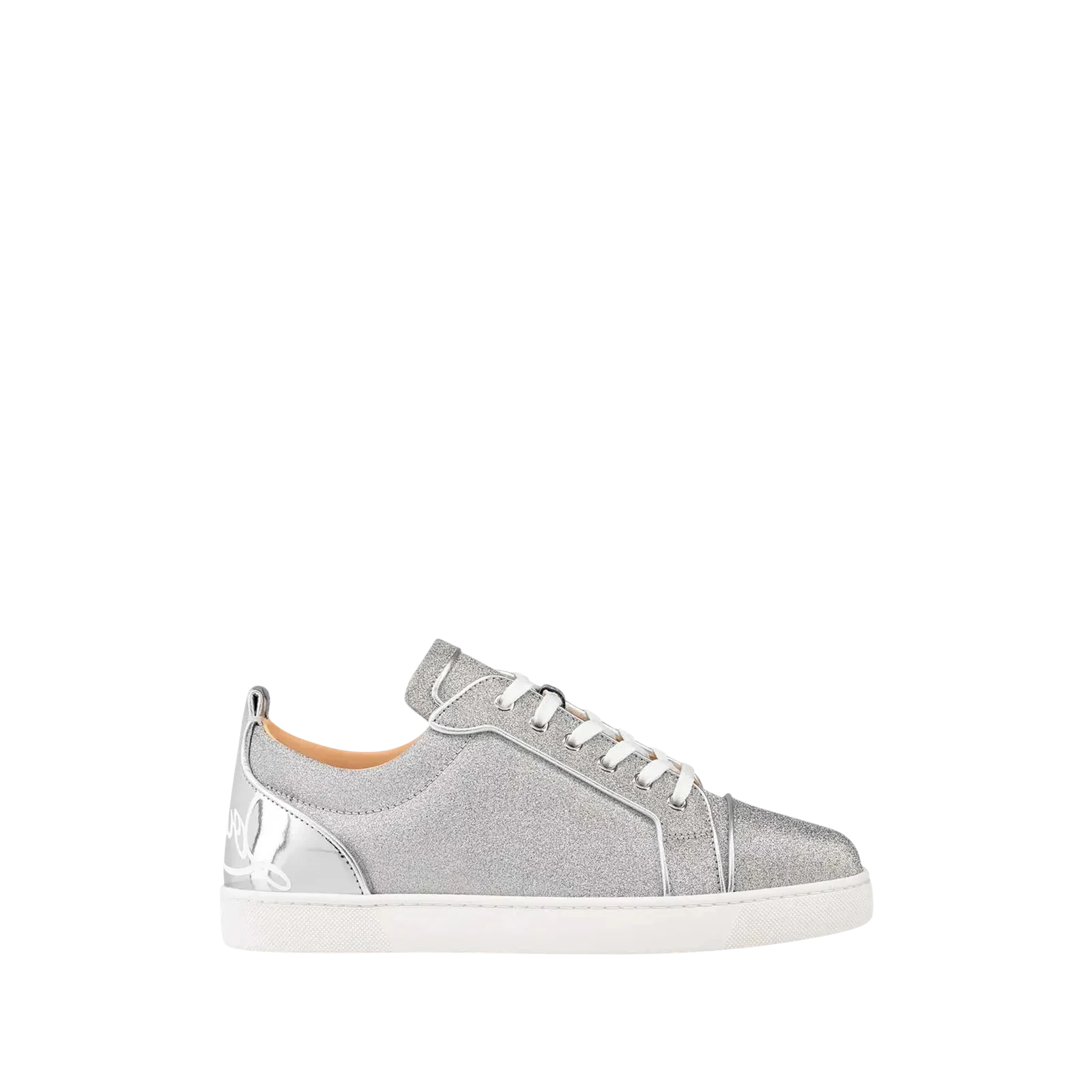 FUN LOUIS JUNIOR FLAT CALF LOW « GLITTER »