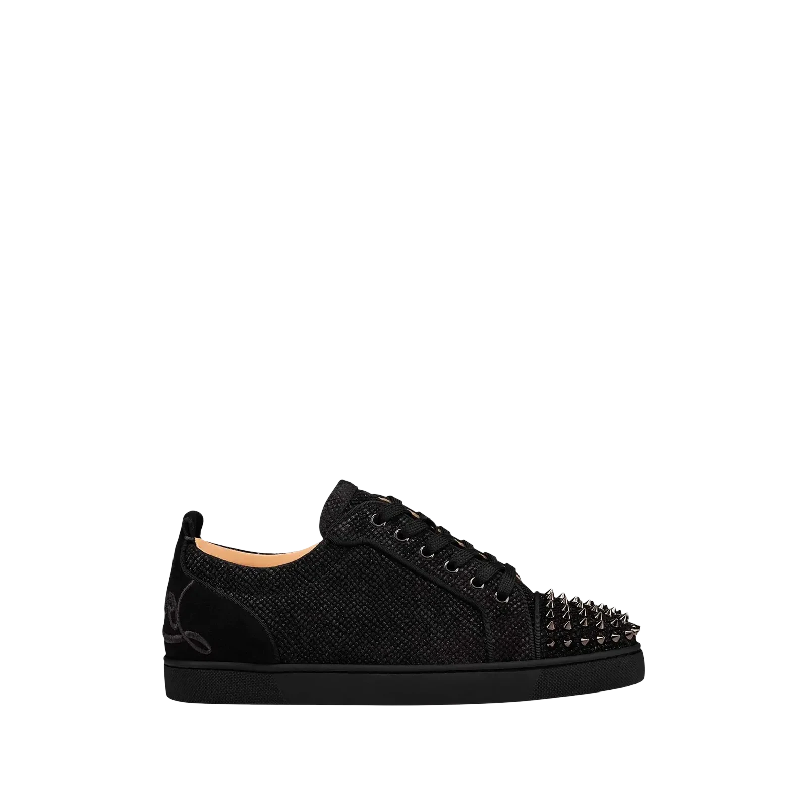 FUN LOUIS JUNIOR SPIKES FLAT « BLACK VELVET »