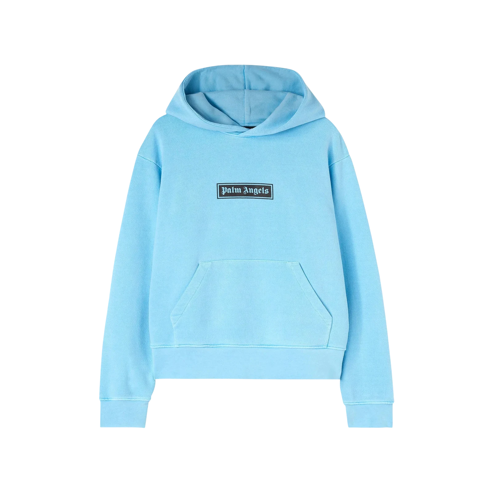 GD BOX LOGO HOODY « LIGHT BLUE »