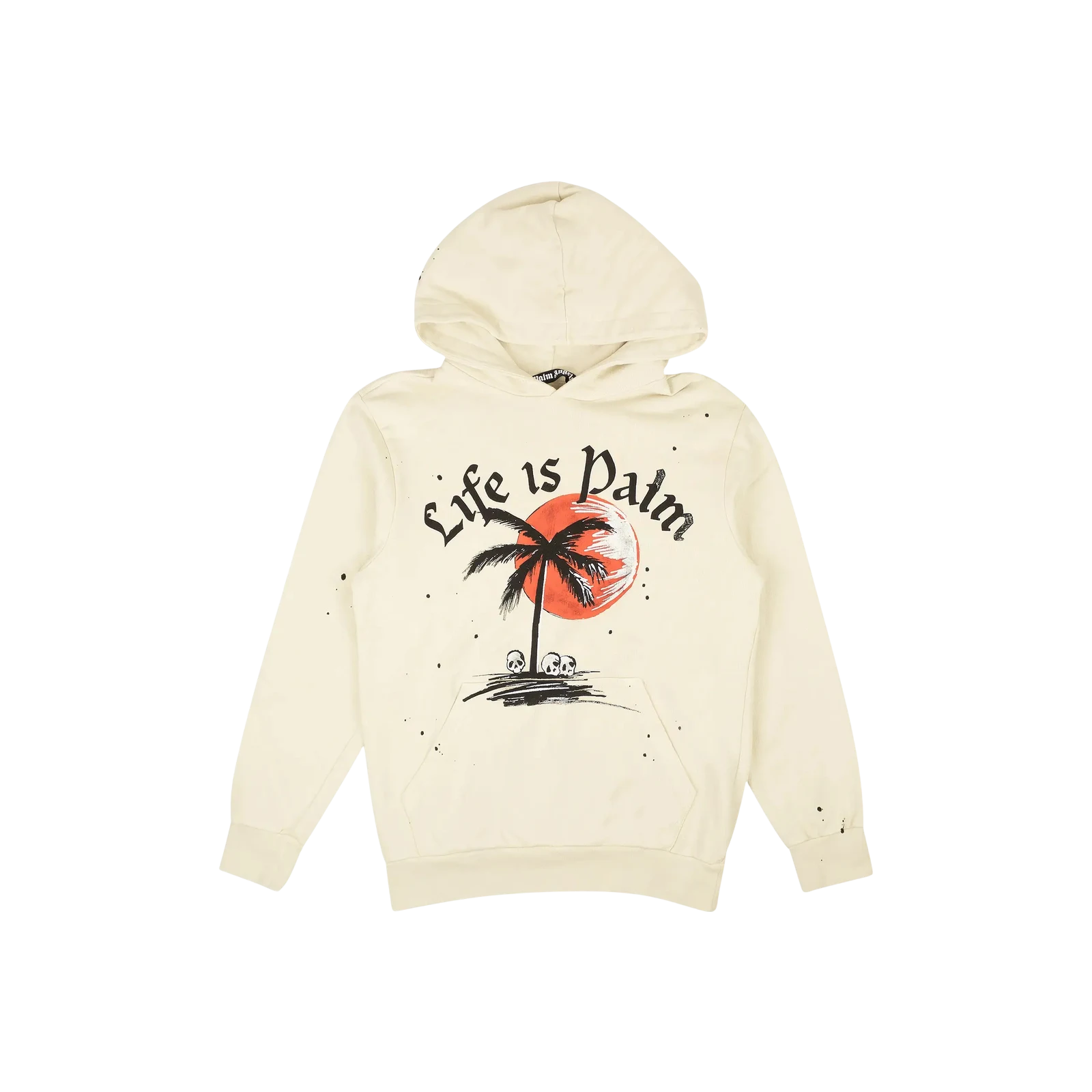 GD SUNSET PALM HOODY « OFF WHITE »