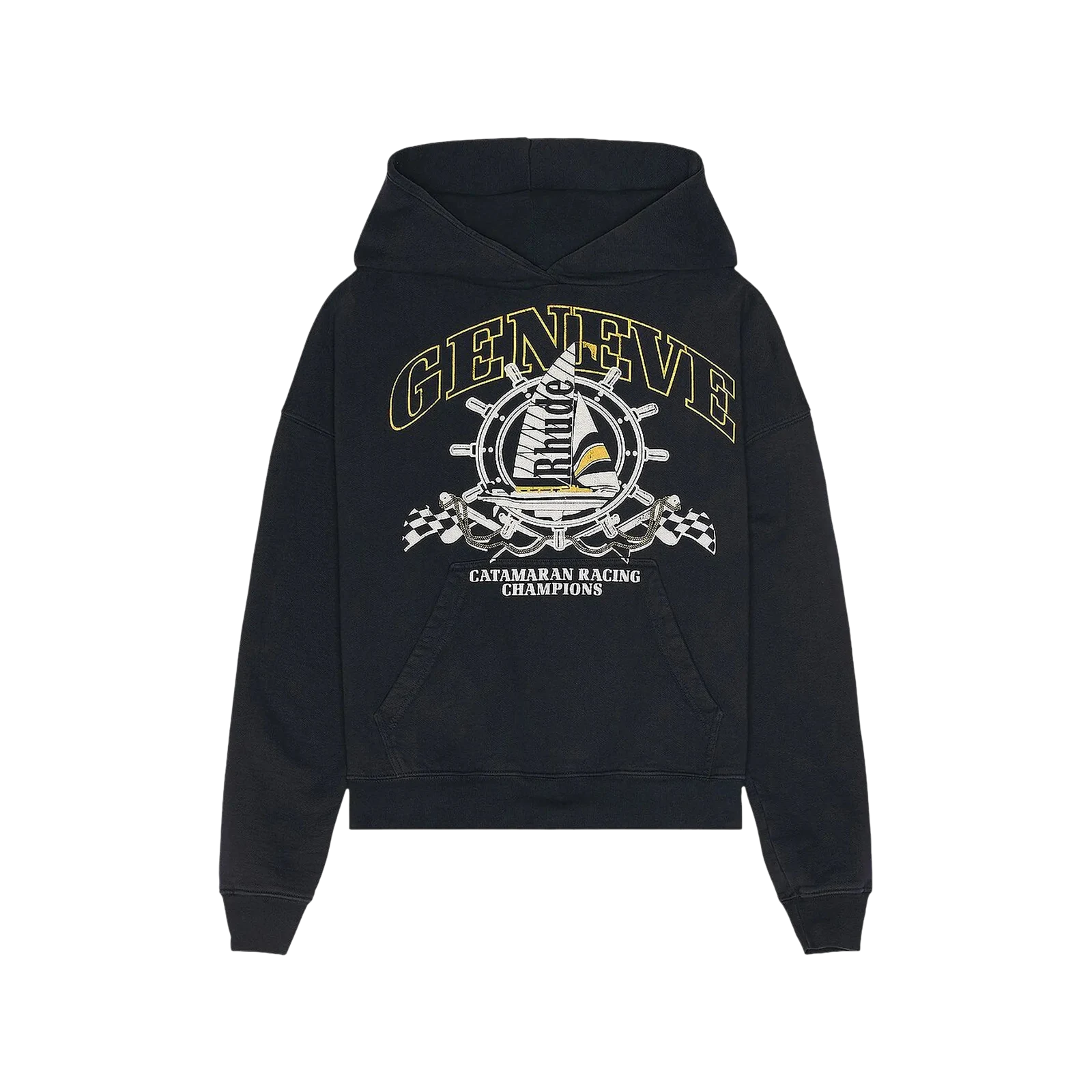 GENEVE CATAMARAN HOODIE « VINTAGE BLACK »