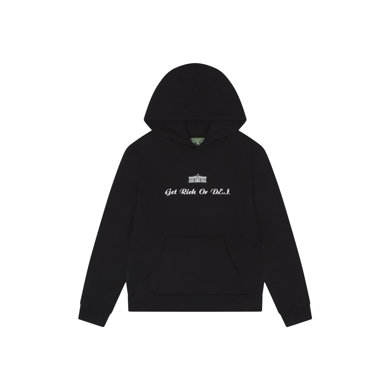 GET RICH OR DEI HOODIE « BLACK » « BLACK »