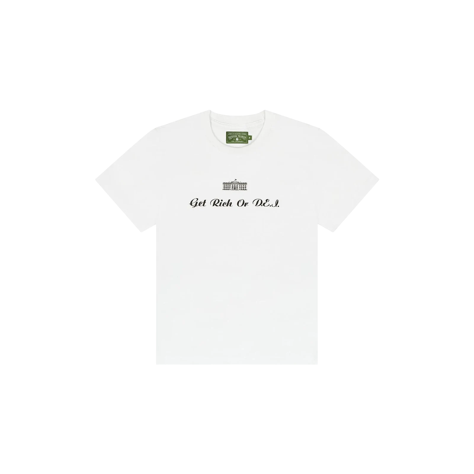 GET RICH OR DEI TEE « WHITE » « WHITE »