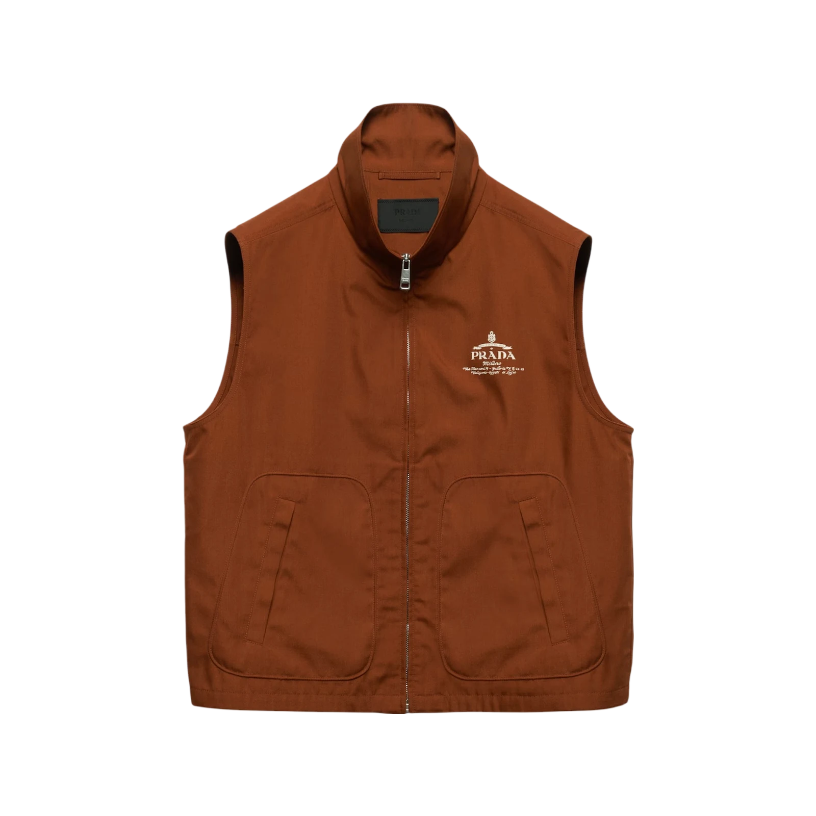 GILET EN COTON MÉLANGÉ