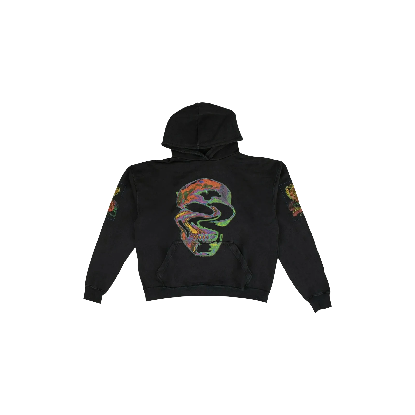 GRAPHIC PRINT HOODIE « BLACK »