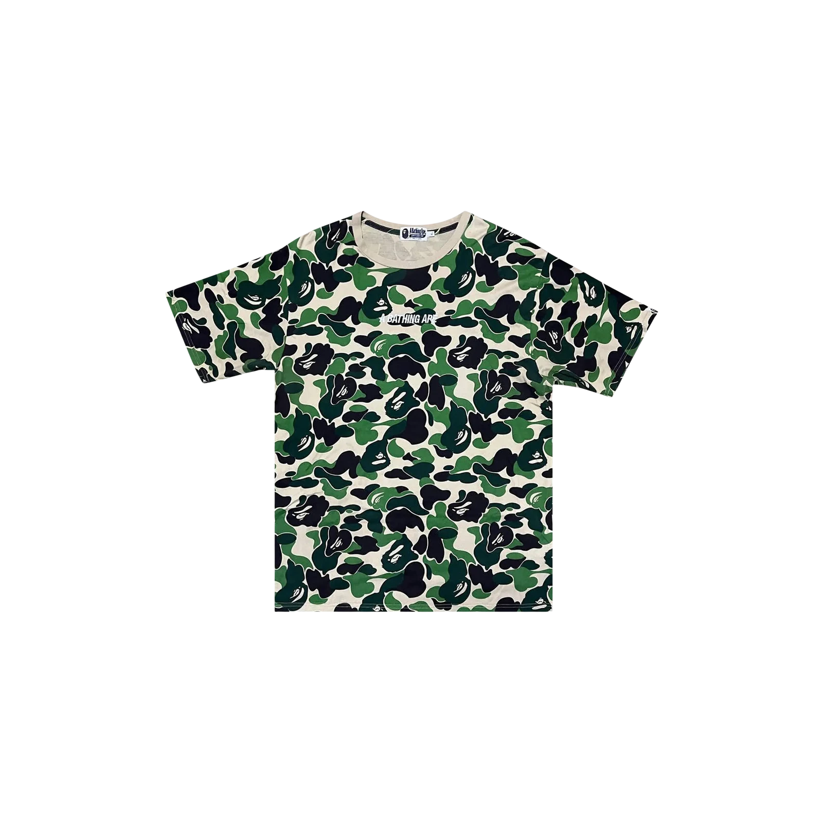 ABC CAMO T-SHIRT « WHITE/GREEN »